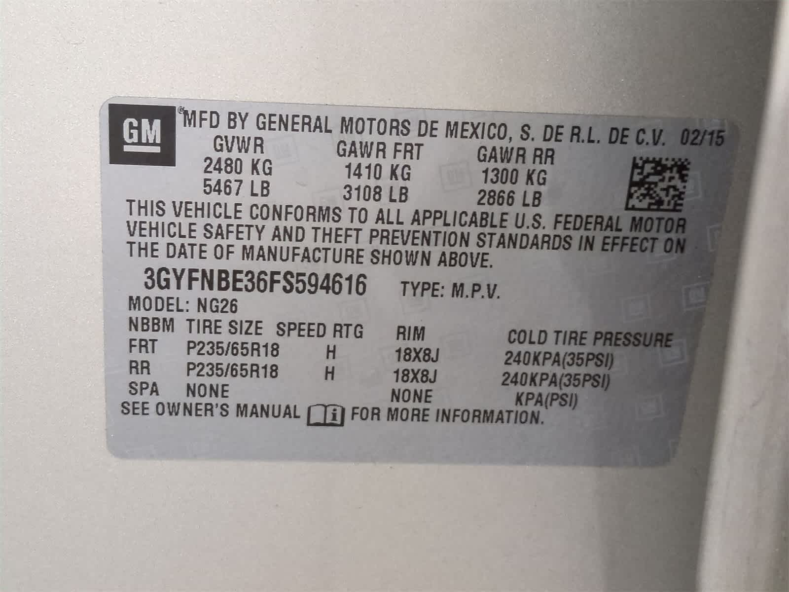 Thumbnail: 2015 Cadillac SRX - 39