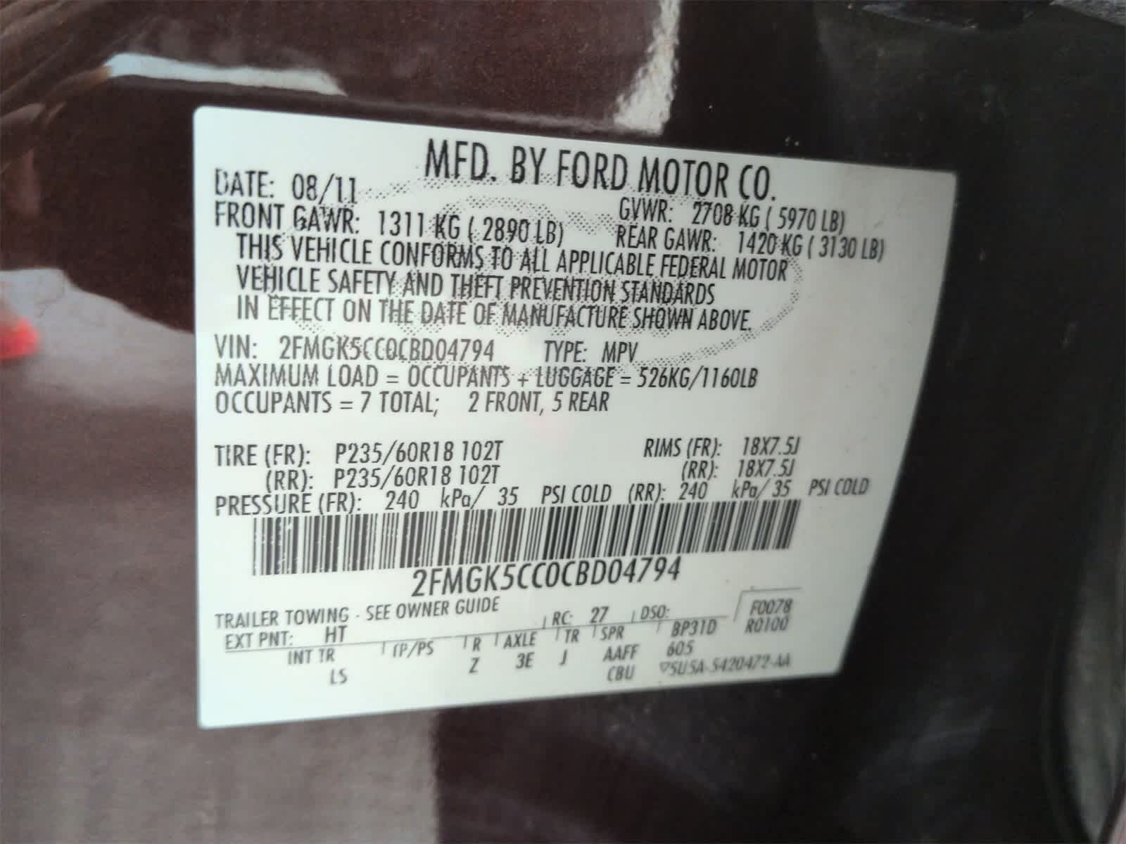 Thumbnail: 2012 Ford Flex - 37