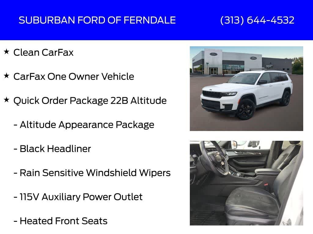 Used 2021 Jeep Grand Cherokee L Altitude SUV