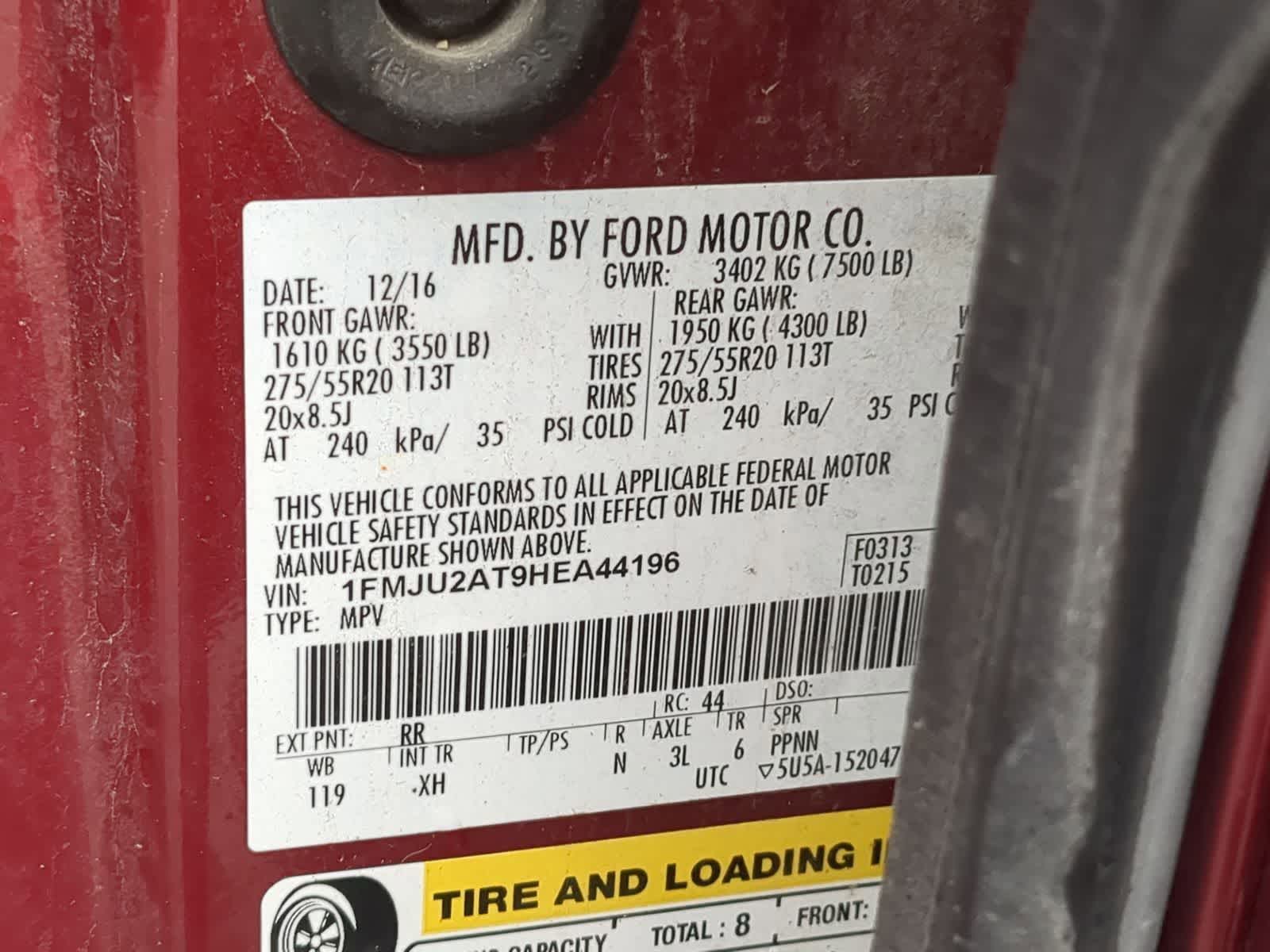 Thumbnail: 2017 Ford Expedition - 38