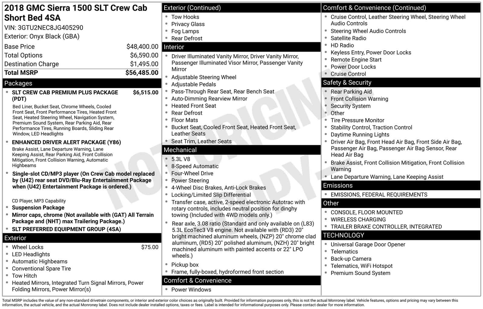 Thumbnail: 2018 GMC Sierra 1500 - 6