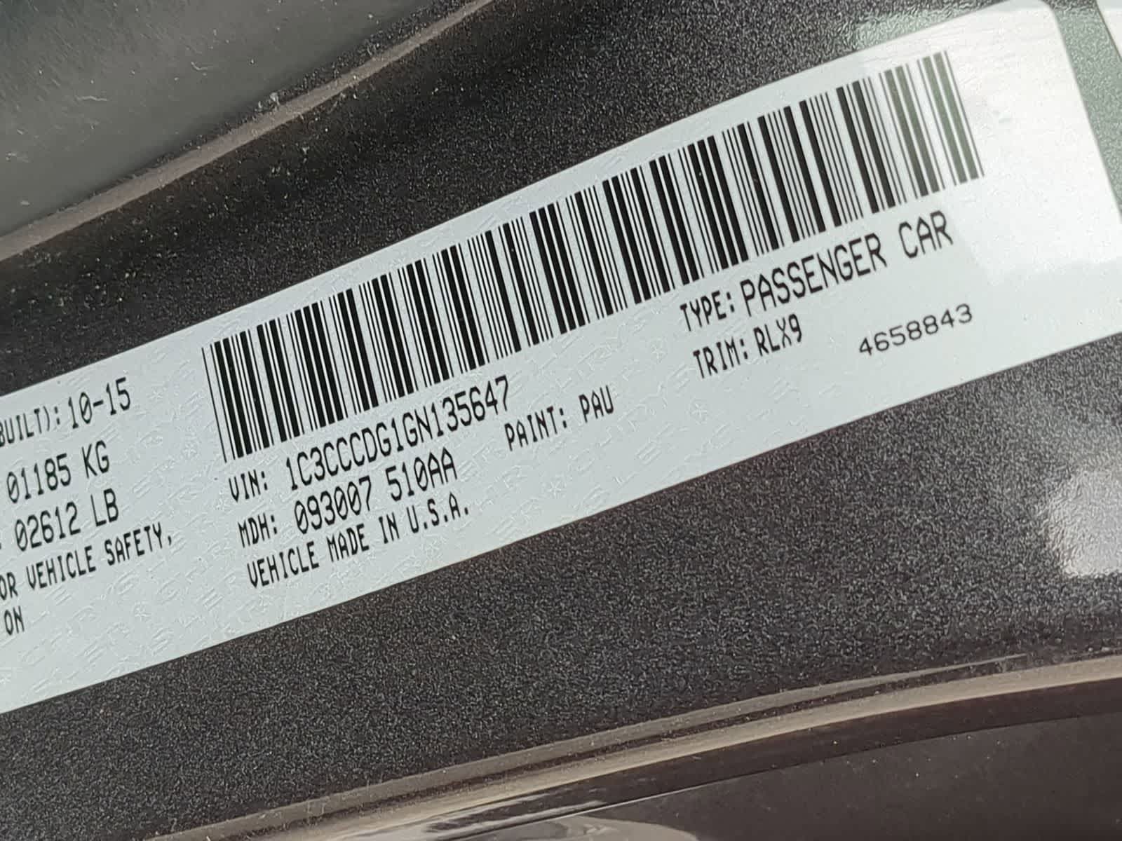 Thumbnail: 2016 Chrysler 200 - 40