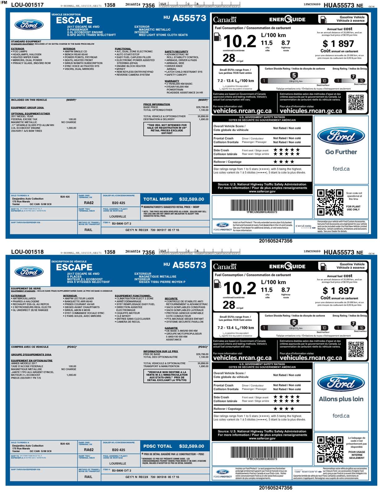 Thumbnail: 2017 Ford Escape - 6