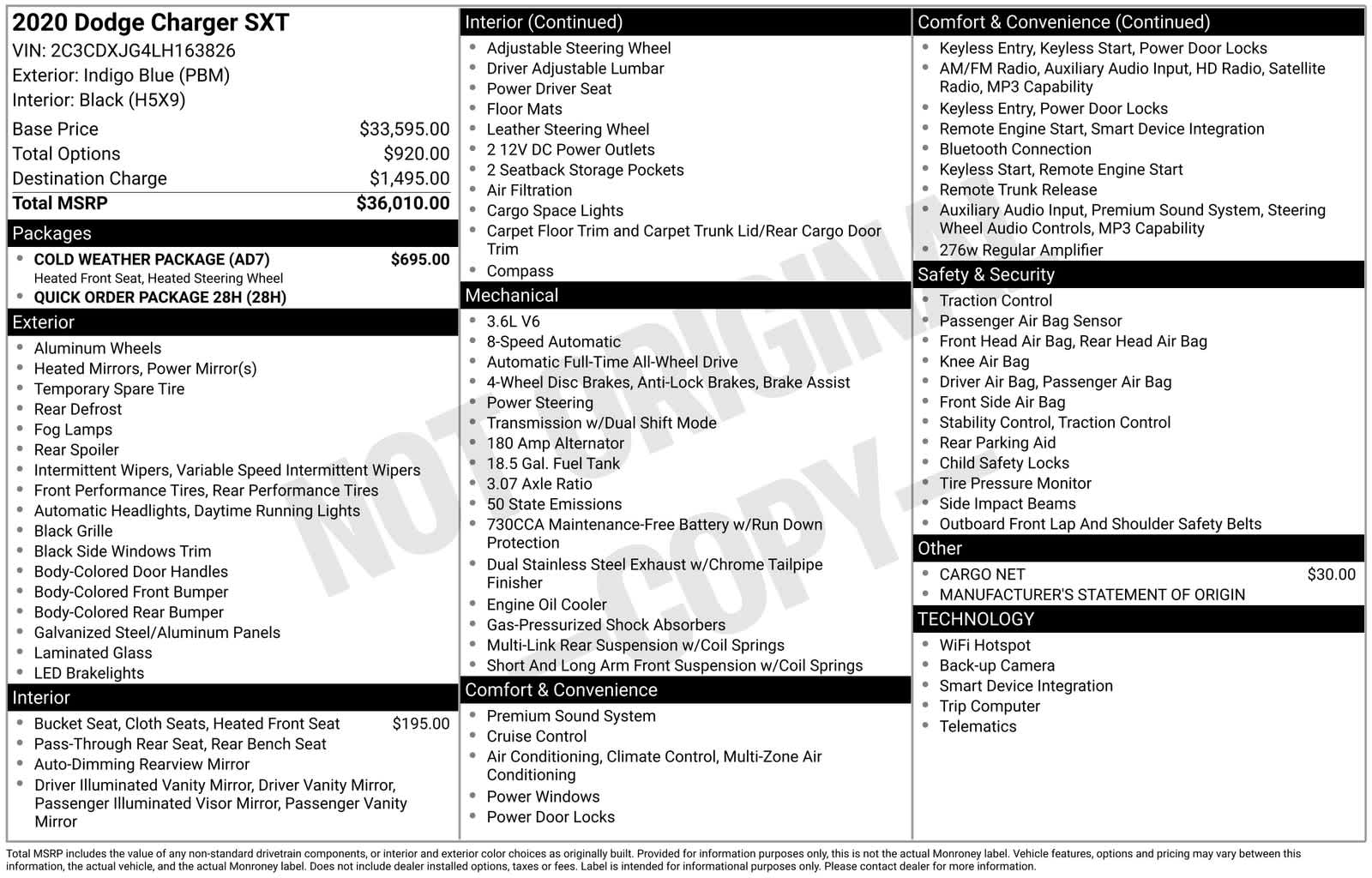Thumbnail: 2020 Dodge Charger - 5