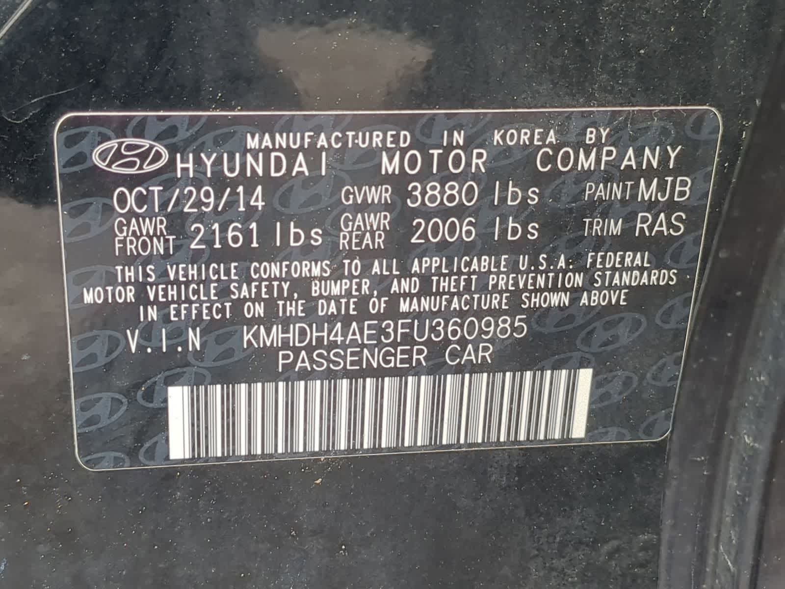 Thumbnail: 2015 Hyundai Elantra - 43