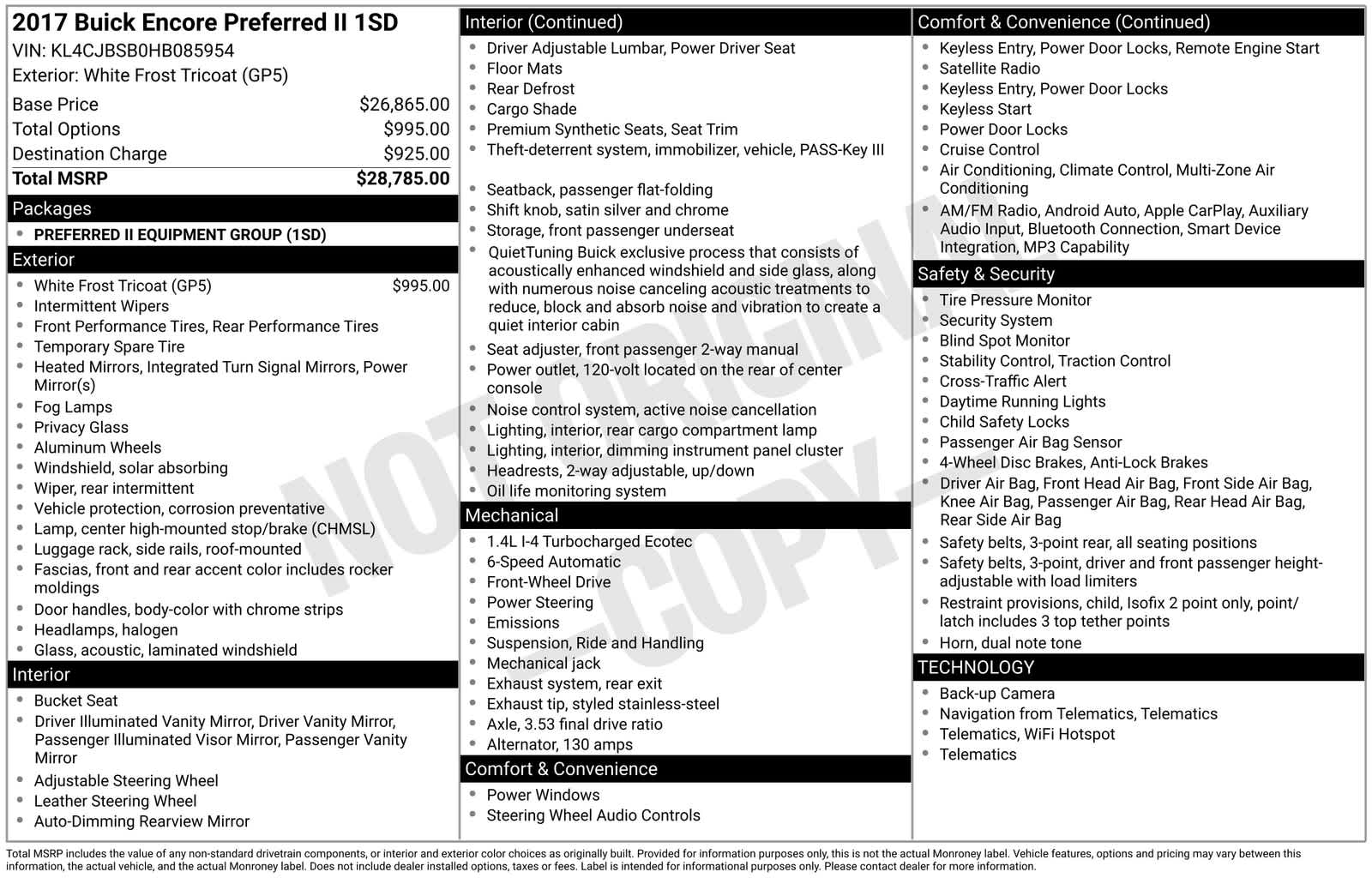 Thumbnail: 2017 Buick Encore - 6