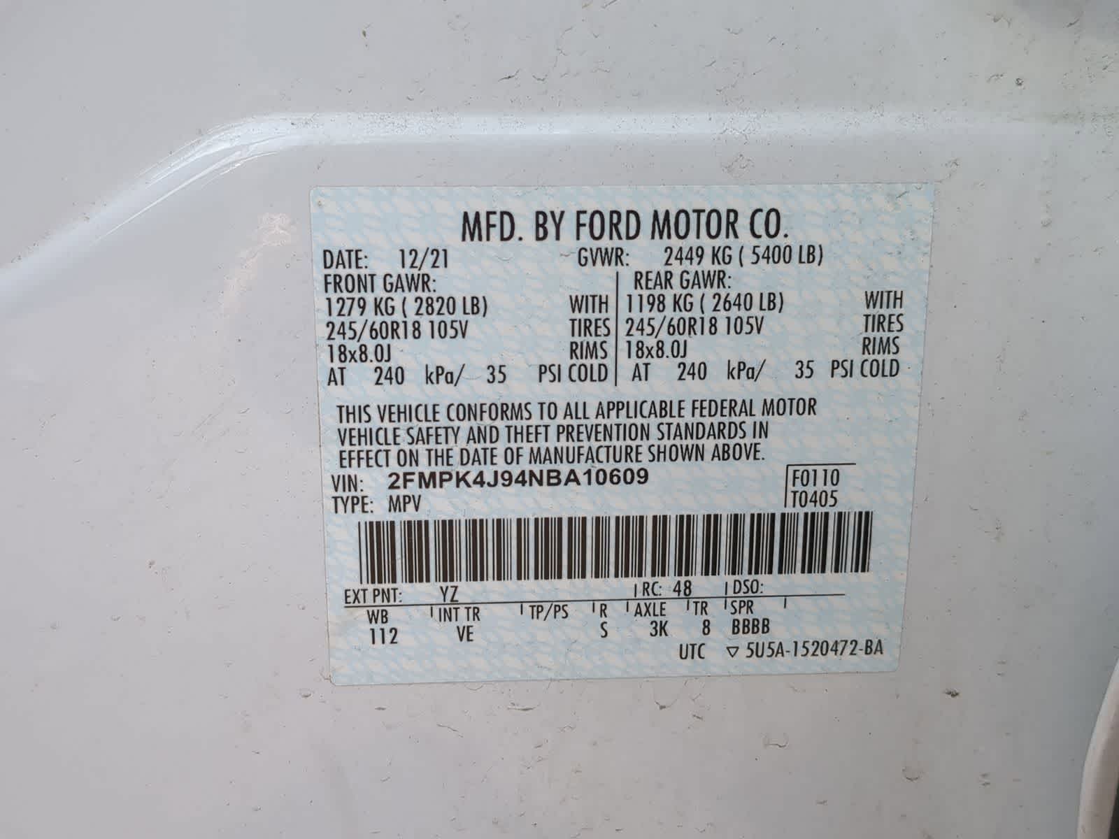 2022 Ford Edge SEL 36