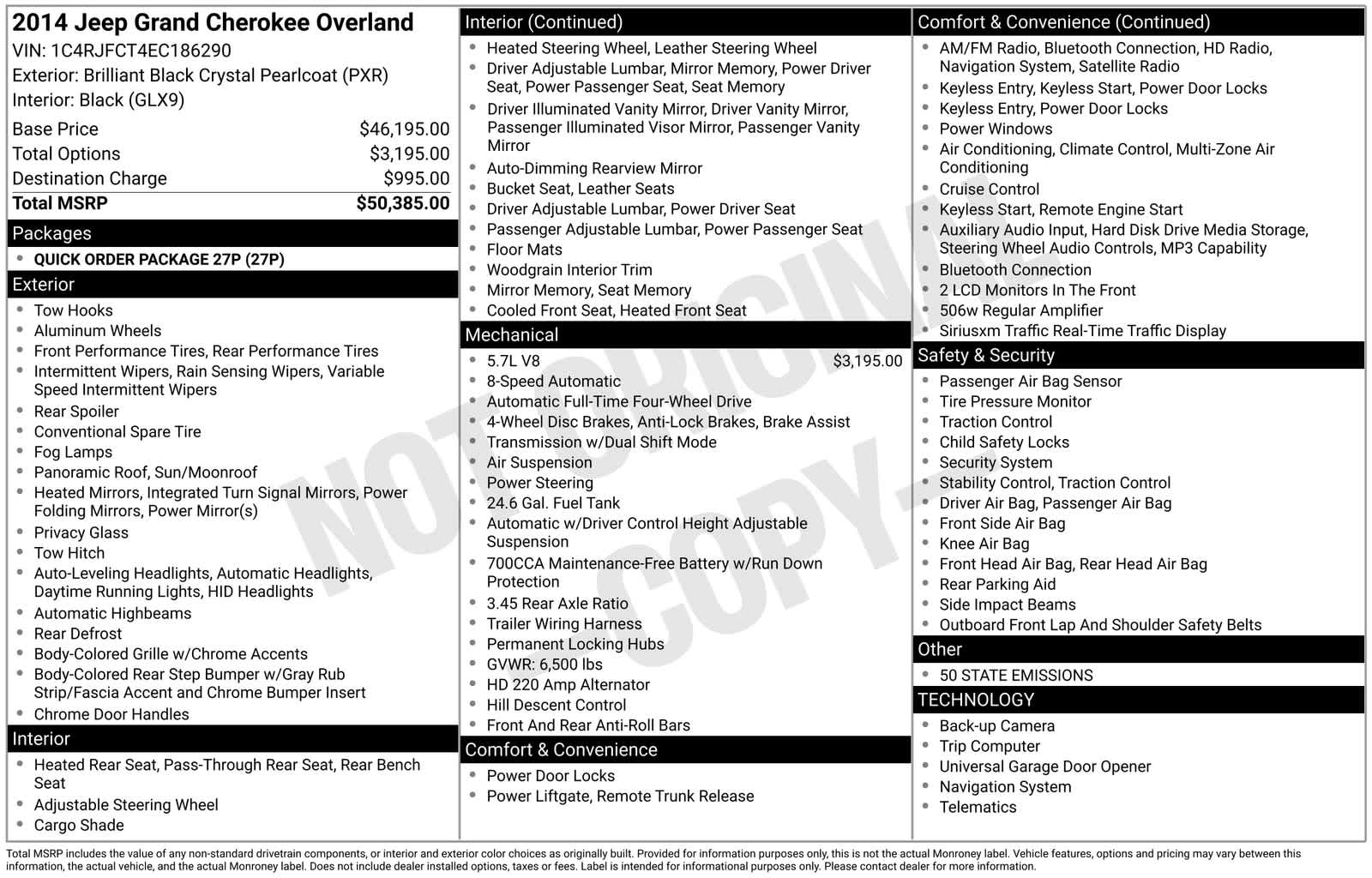 Thumbnail: 2014 Jeep Grand Cherokee - 6