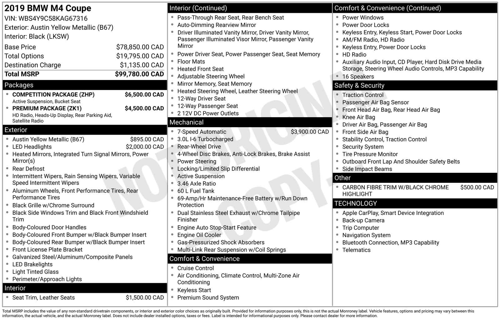 Thumbnail: 2019 BMW M4 - 6