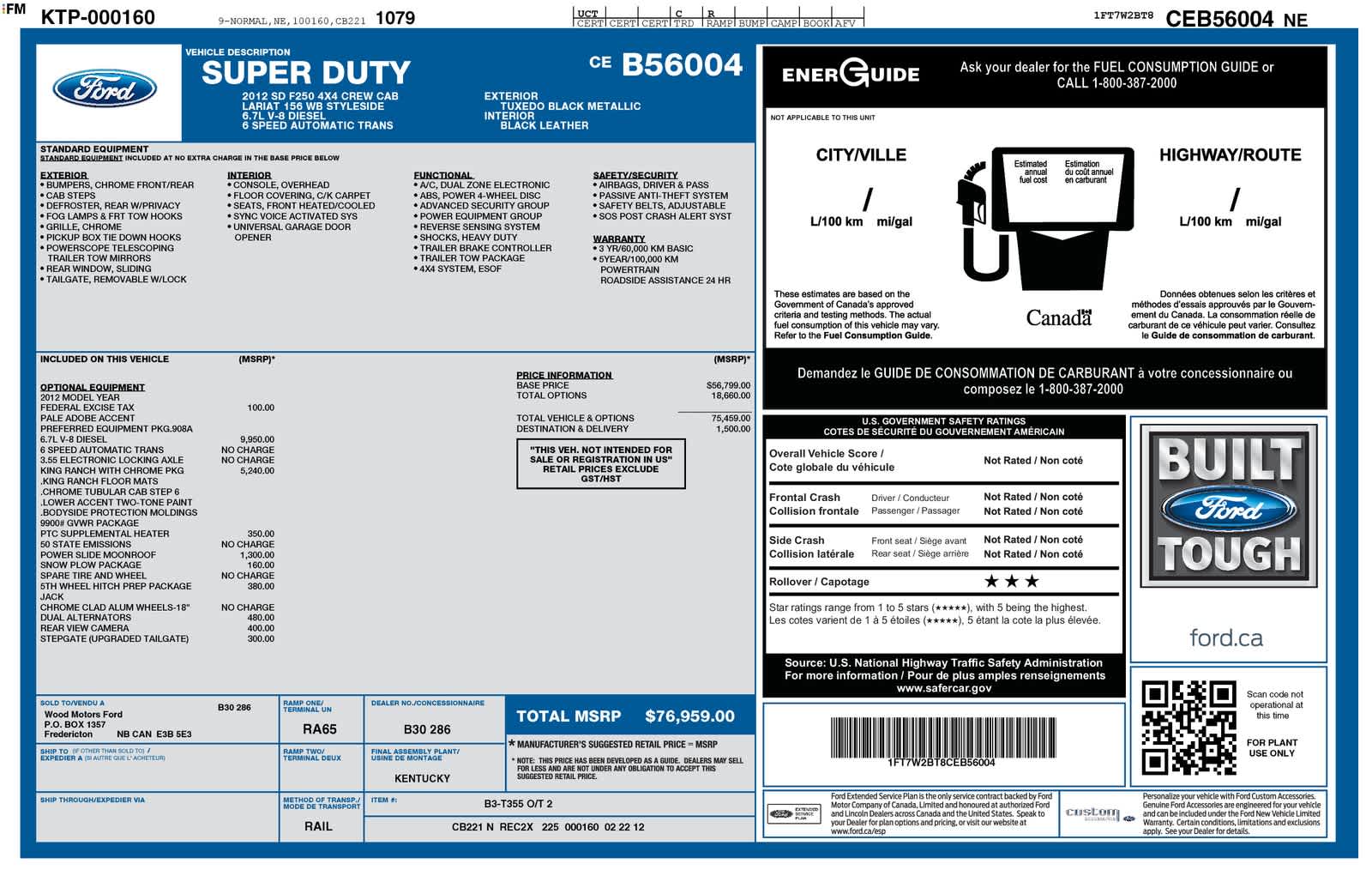 Thumbnail: 2012 Ford Econoline - 6
