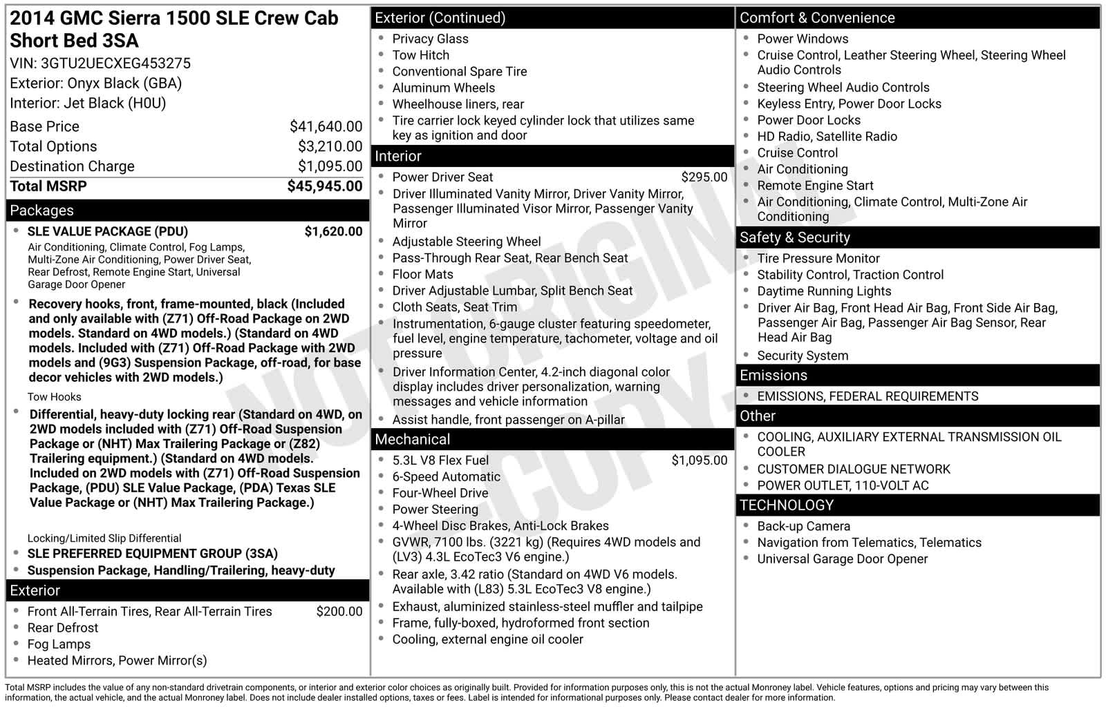 Thumbnail: 2014 GMC Sierra 1500 - 6