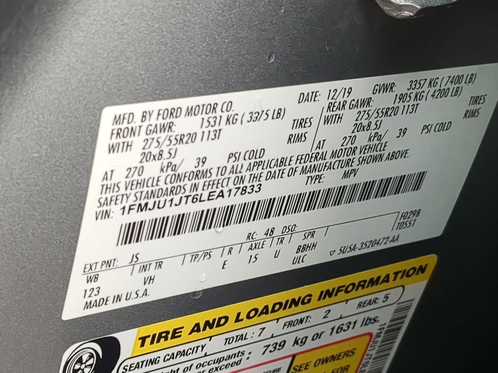 Thumbnail: 2020 Ford Expedition - 40