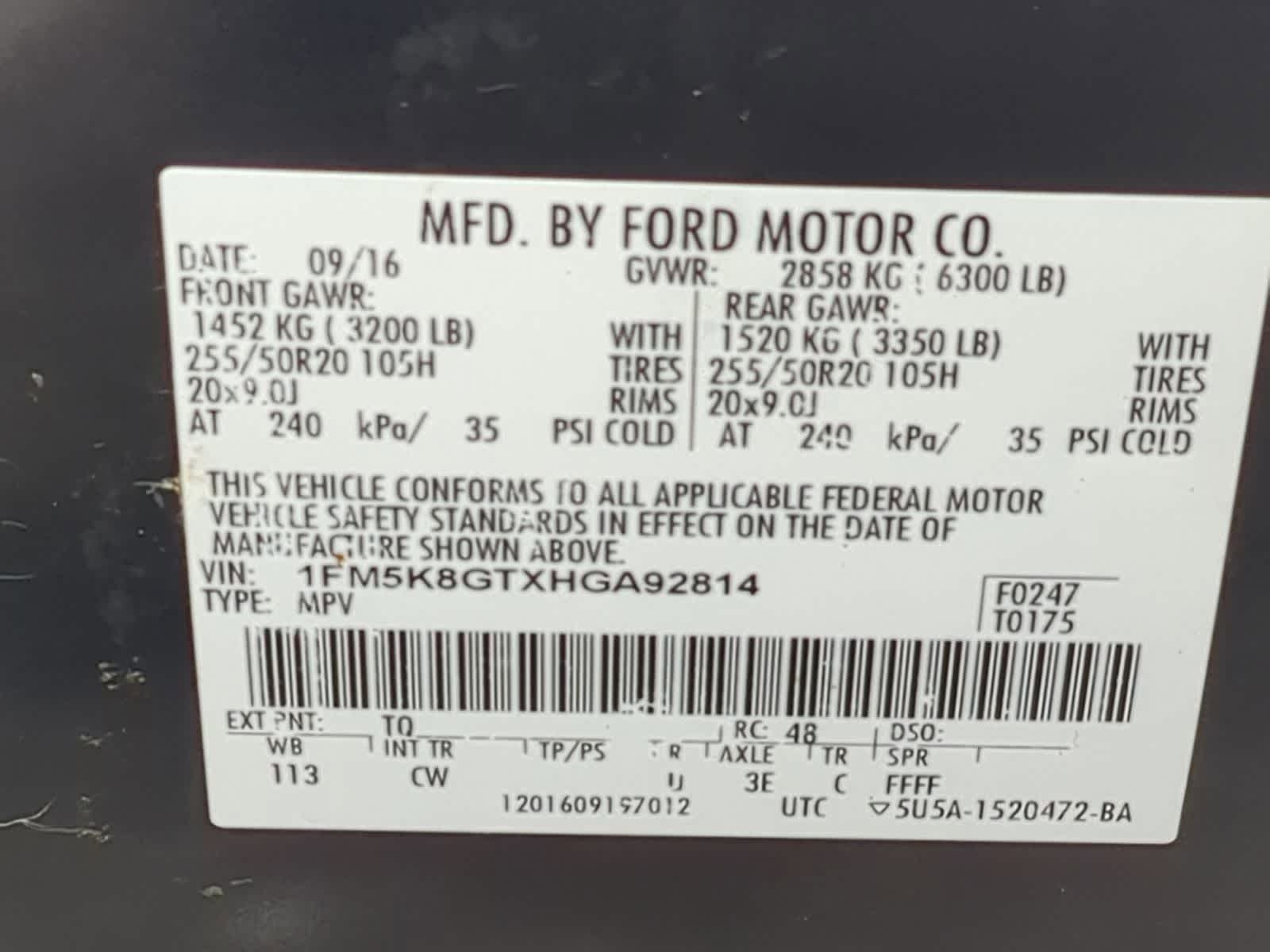 Thumbnail: 2017 Ford Explorer - 43