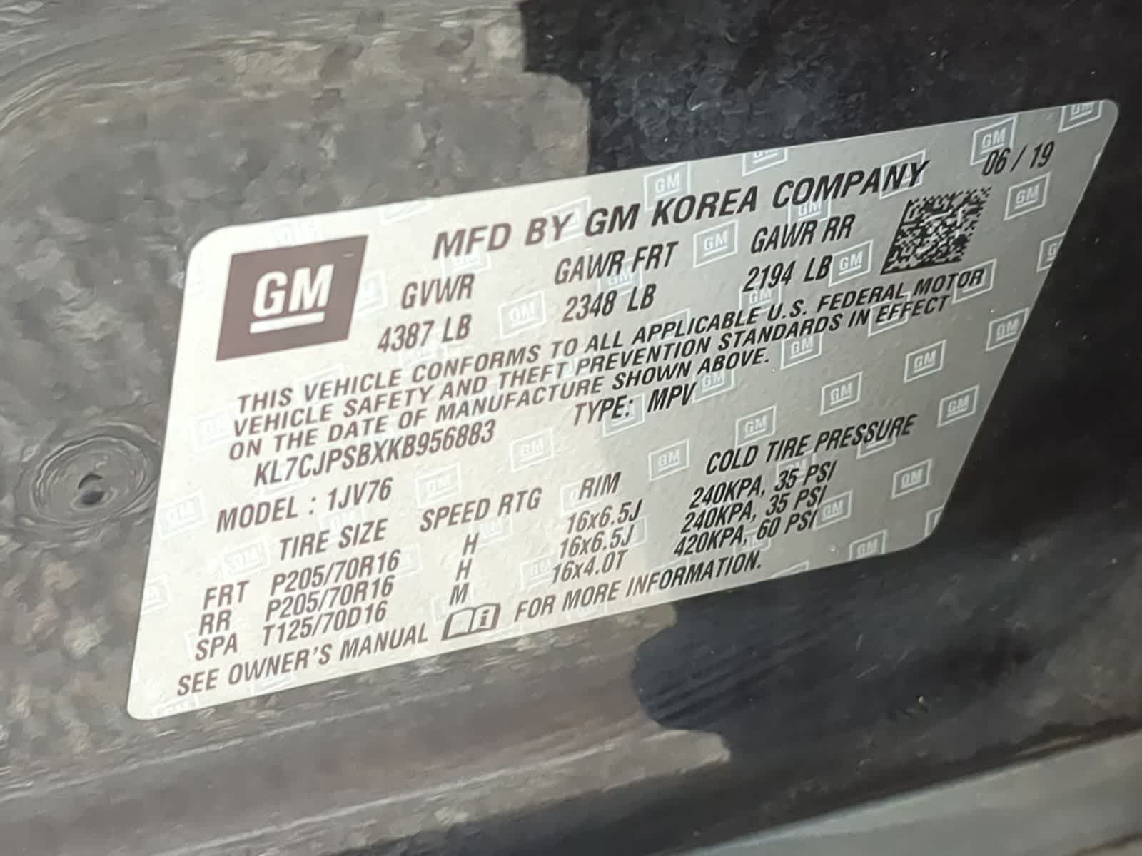 Thumbnail: 2019 Chevrolet Trax - 35