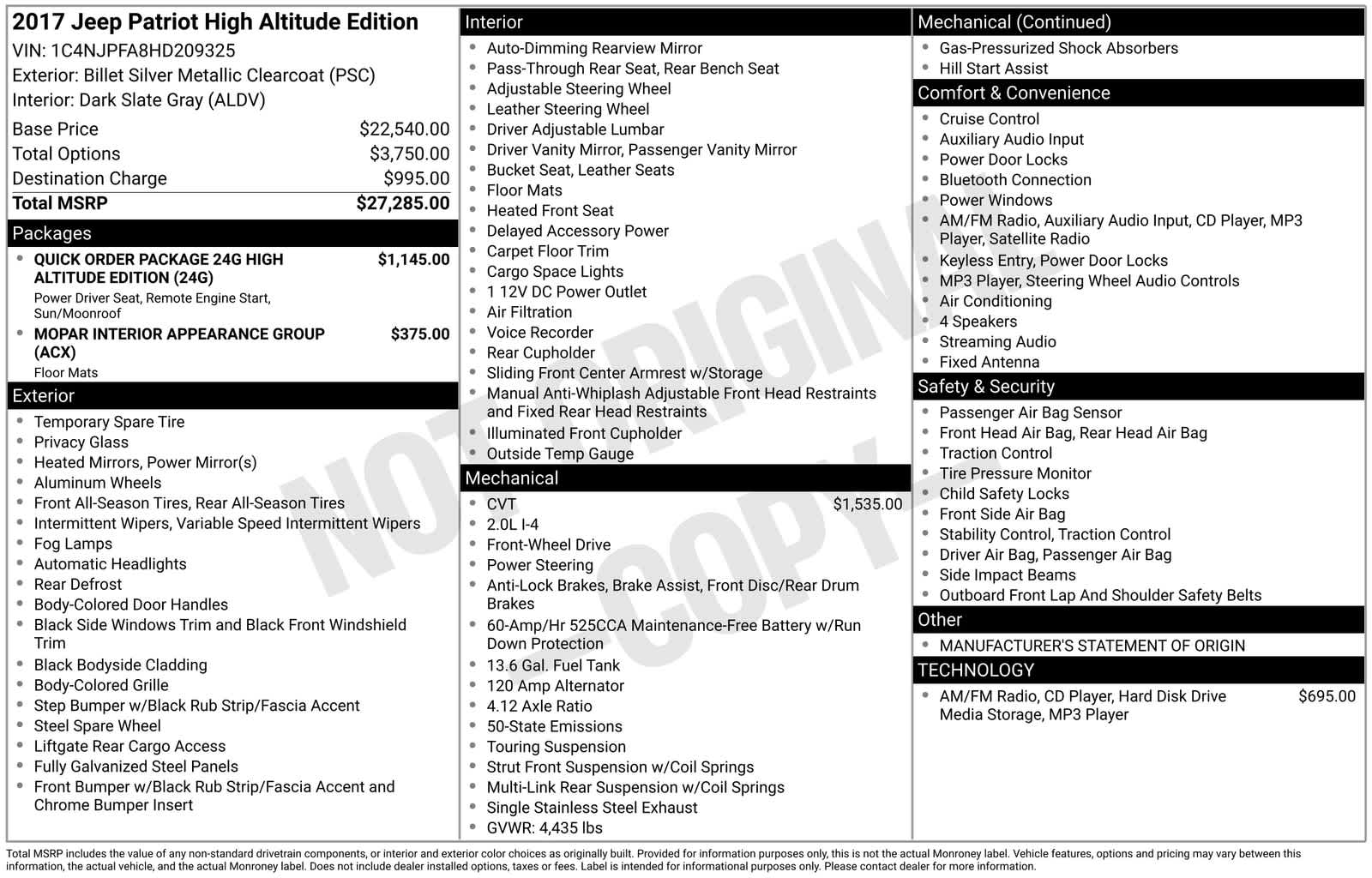 Thumbnail: 2017 Jeep Patriot - 6