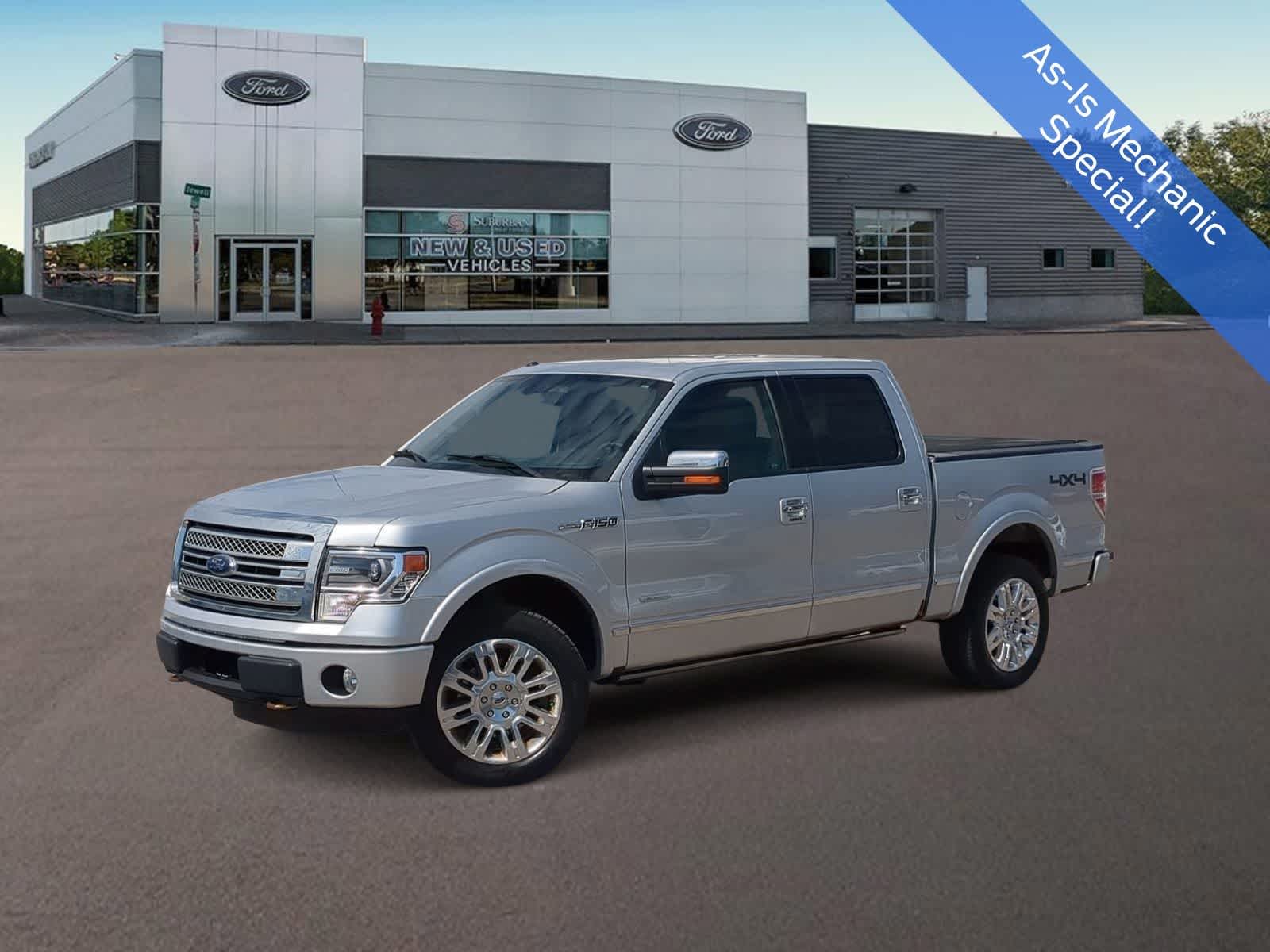 2013 Ford F-150 Platinum Hero Image