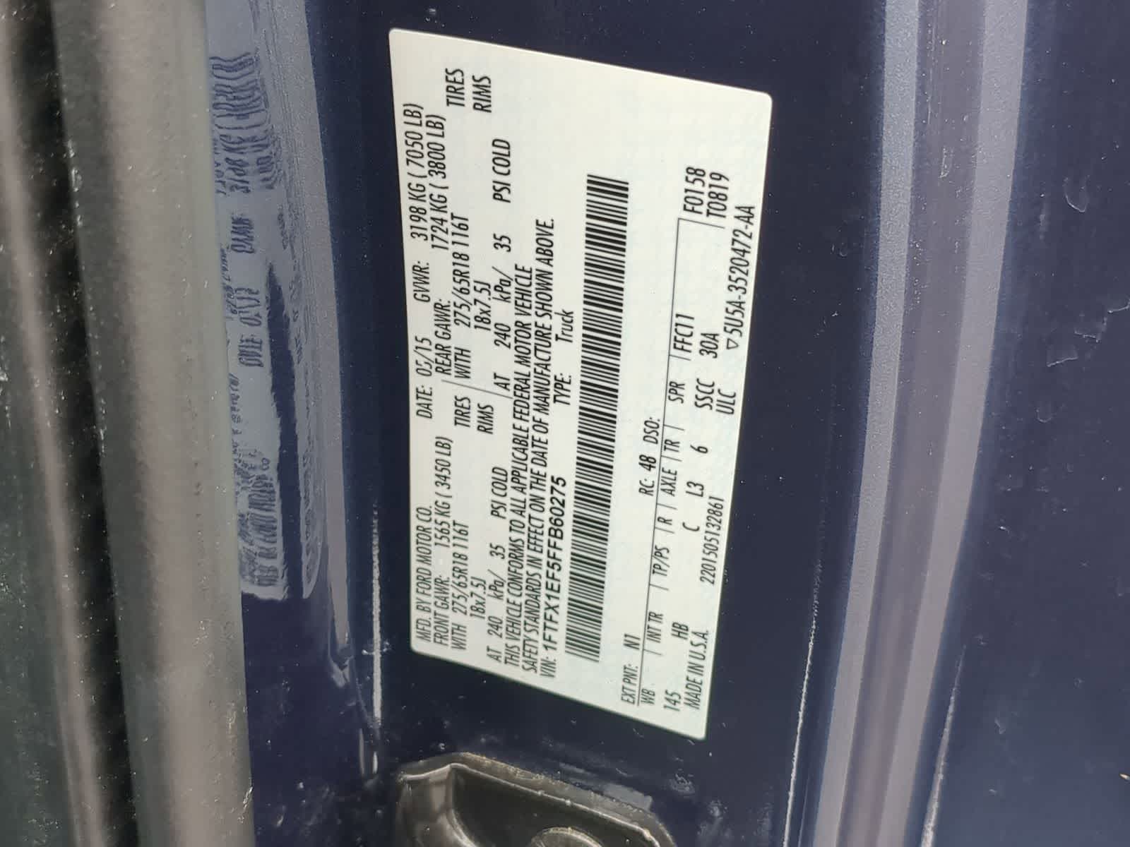 Thumbnail: 2015 Ford F-150 - 38