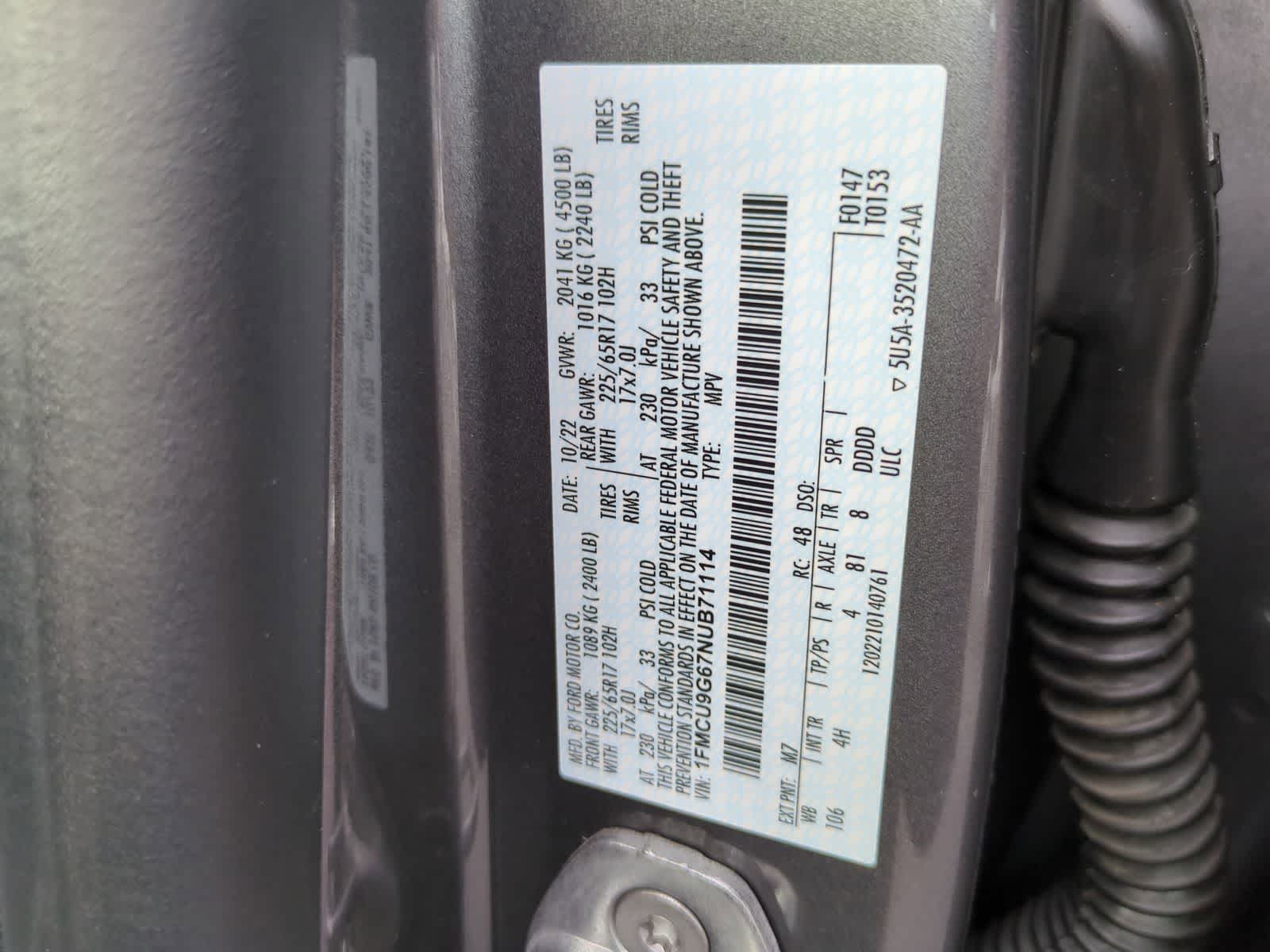 Thumbnail: 2022 Ford Escape - 39