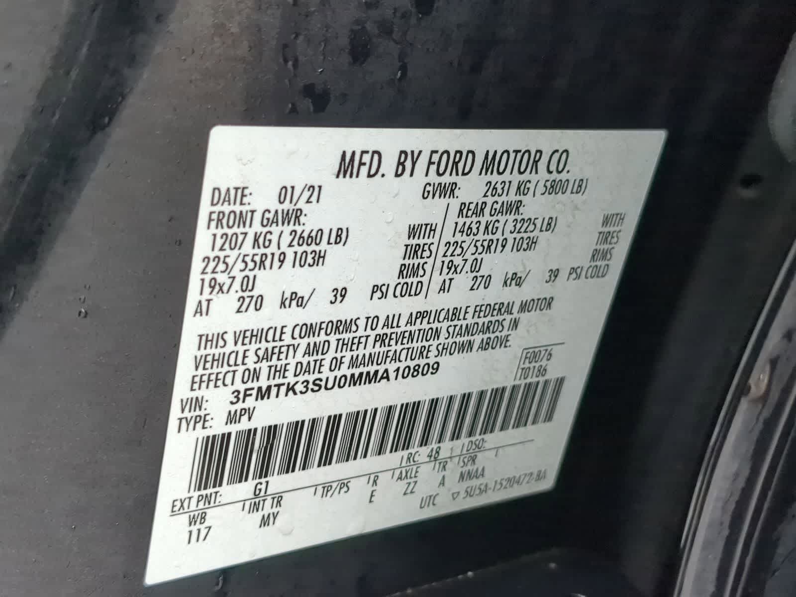 Thumbnail: 2021 Ford Mustang Mach-E - 40