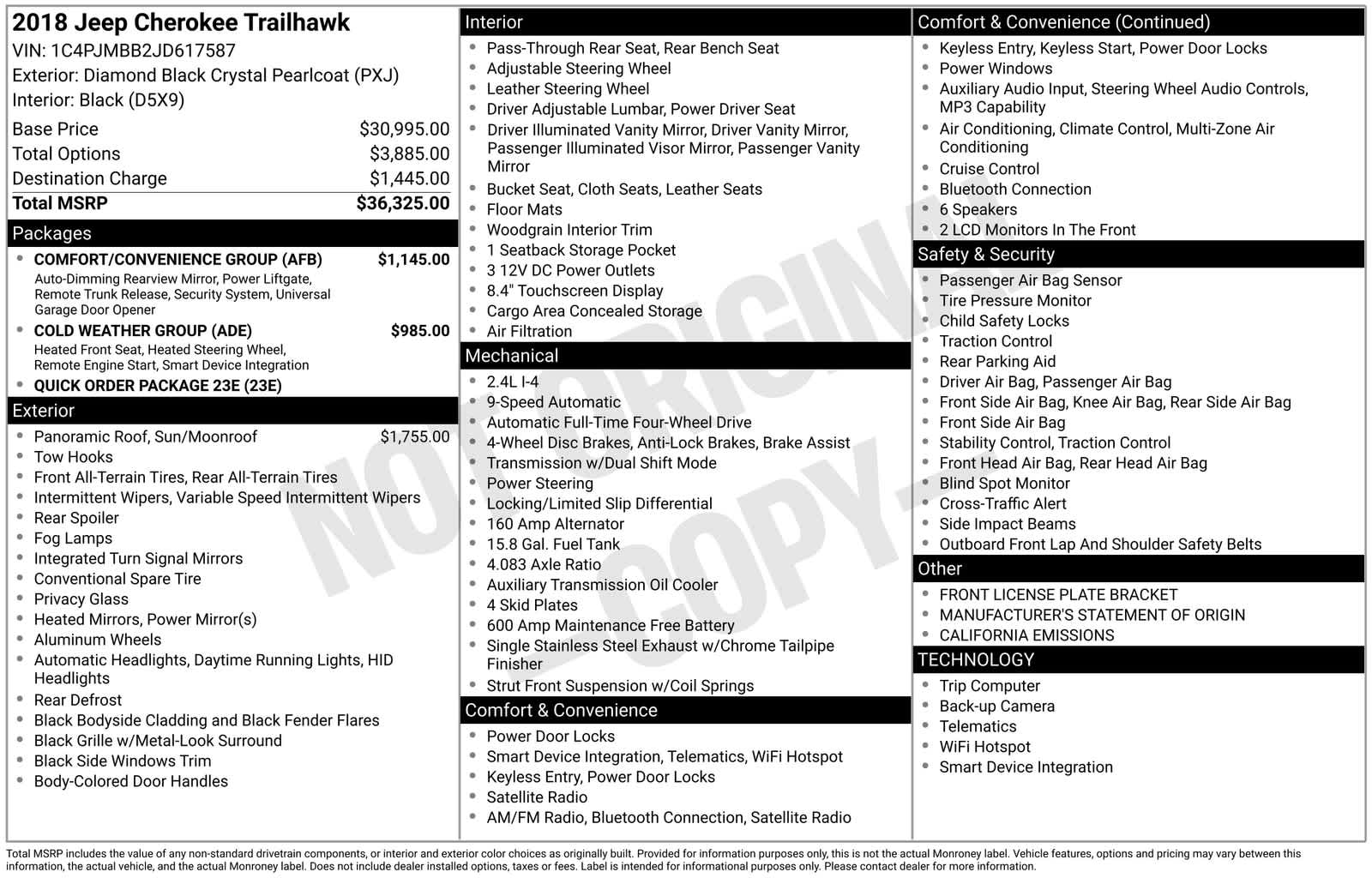 Thumbnail: 2018 Jeep Cherokee - 5