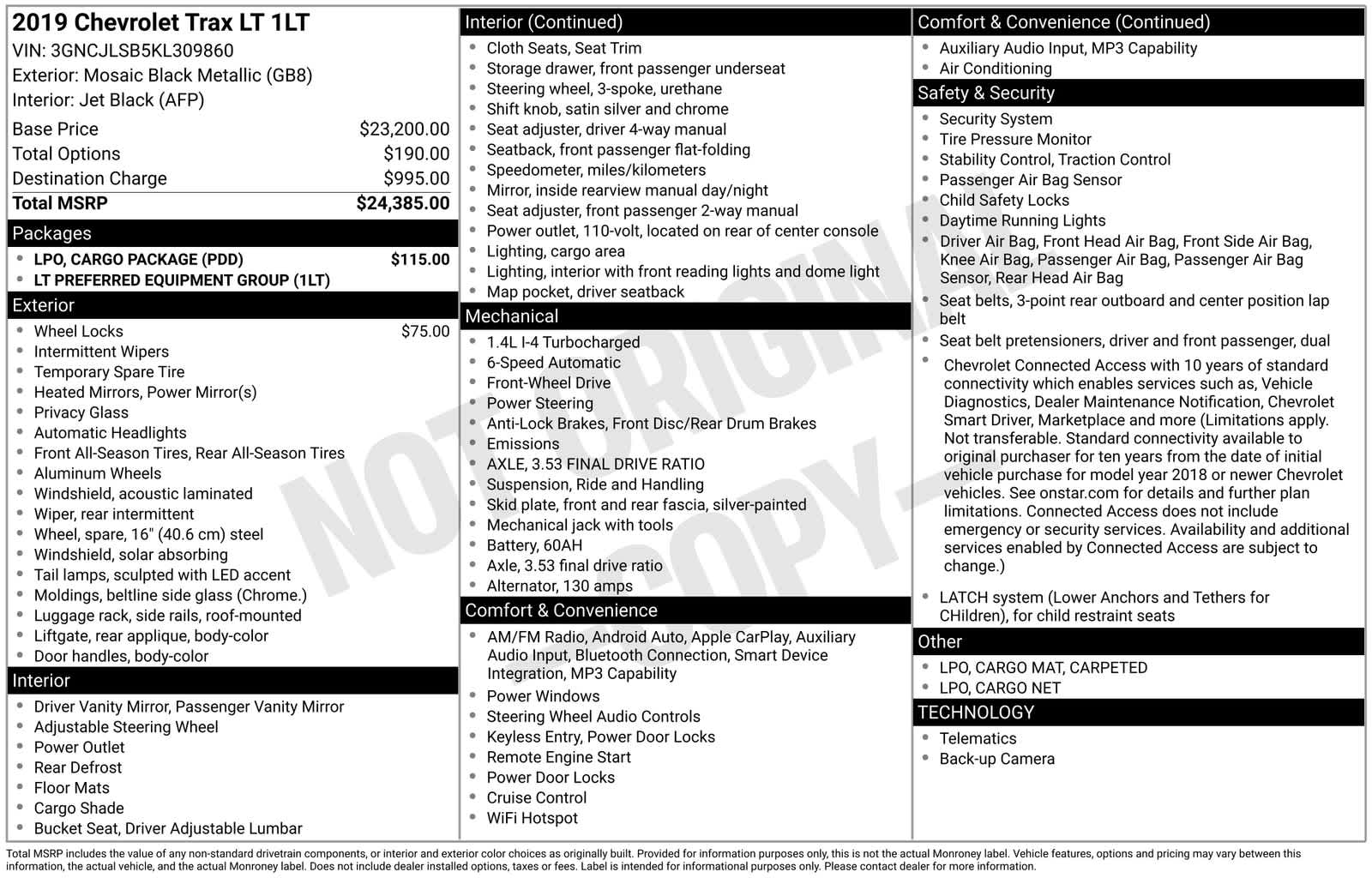 Thumbnail: 2019 Chevrolet Trax - 6