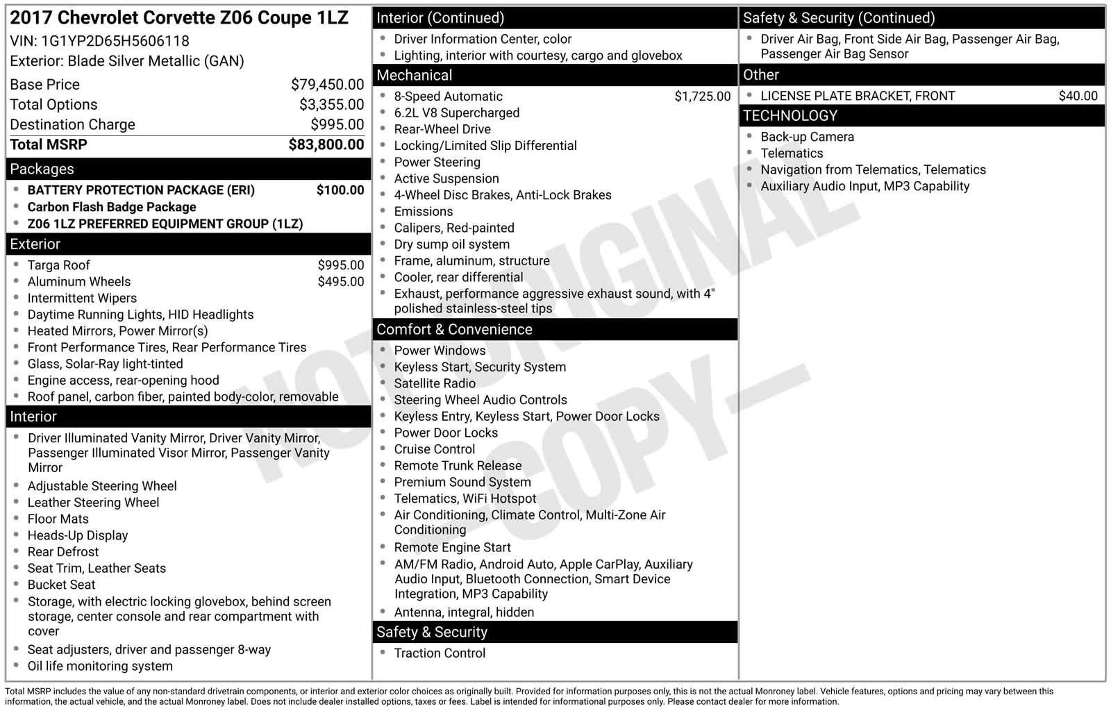 Thumbnail: 2017 Chevrolet Corvette - 6