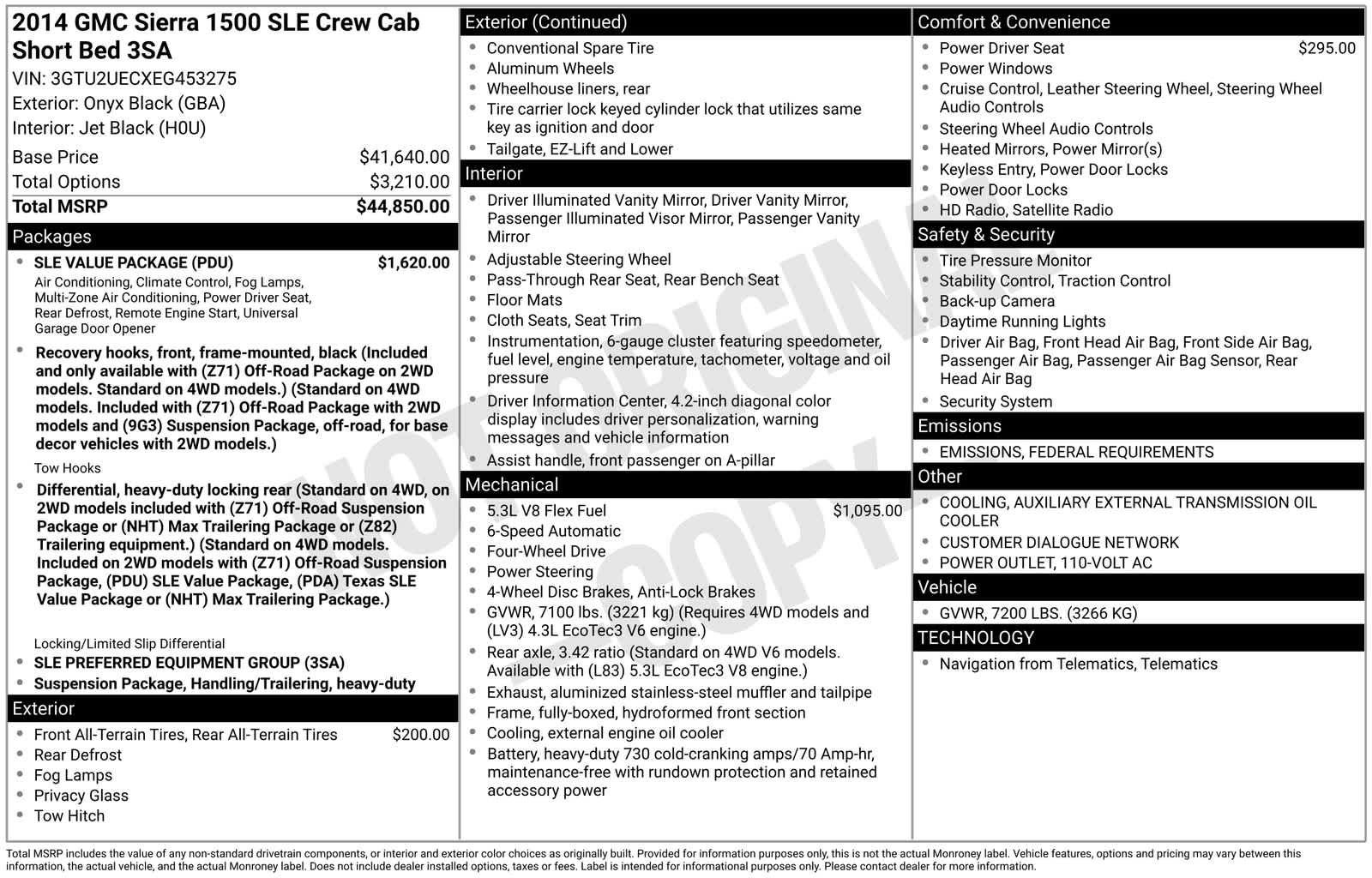 Thumbnail: 2014 GMC Sierra 1500 - 6