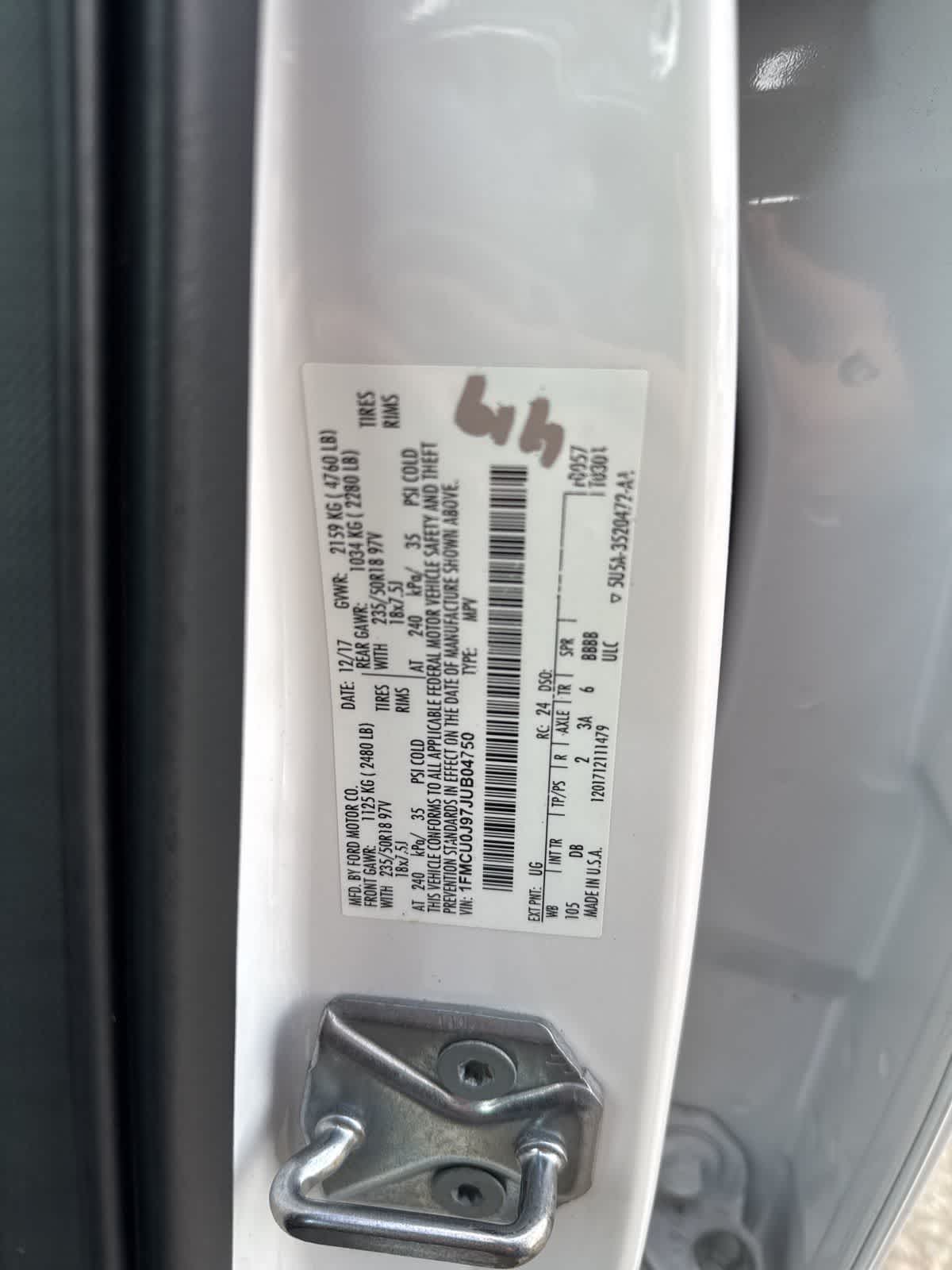 Thumbnail: 2018 Ford Escape - 12