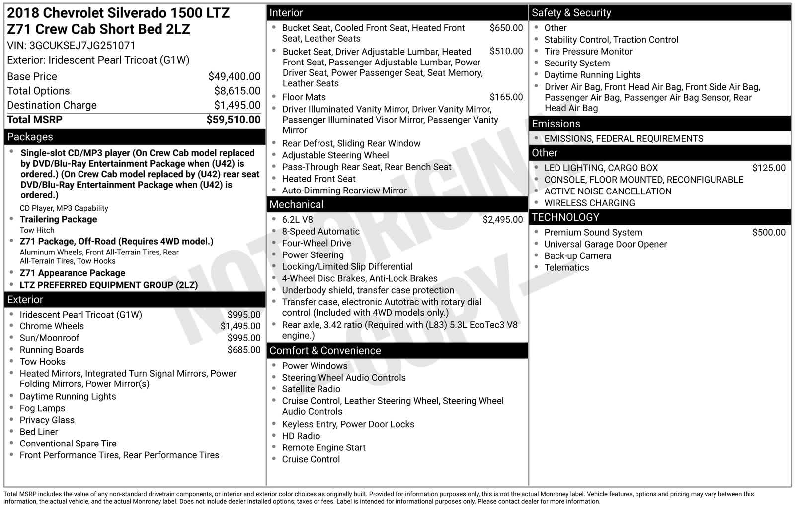 Thumbnail: 2018 Chevrolet Silverado 1500 - 6