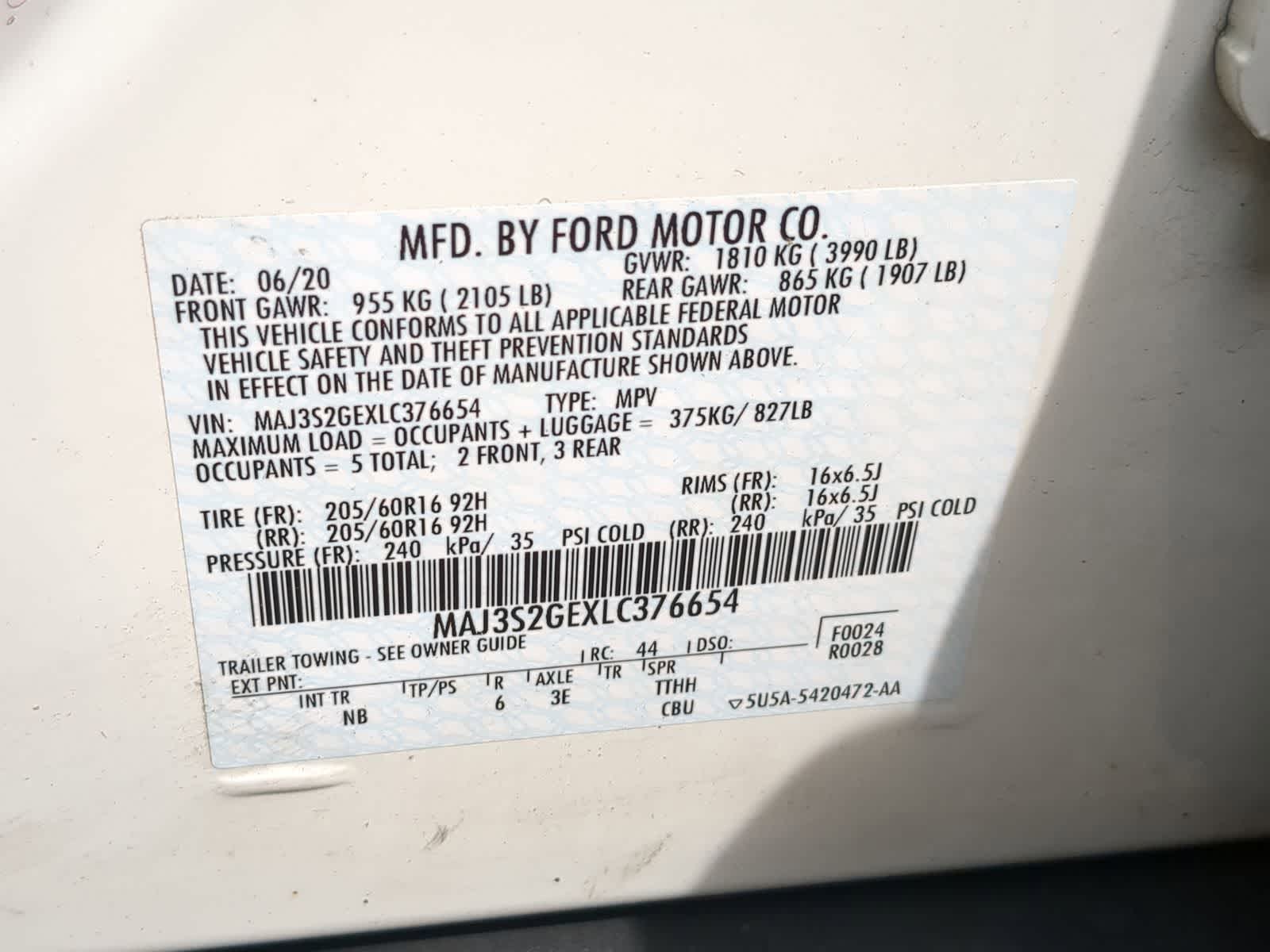 Thumbnail: 2020 Ford EcoSport - 41