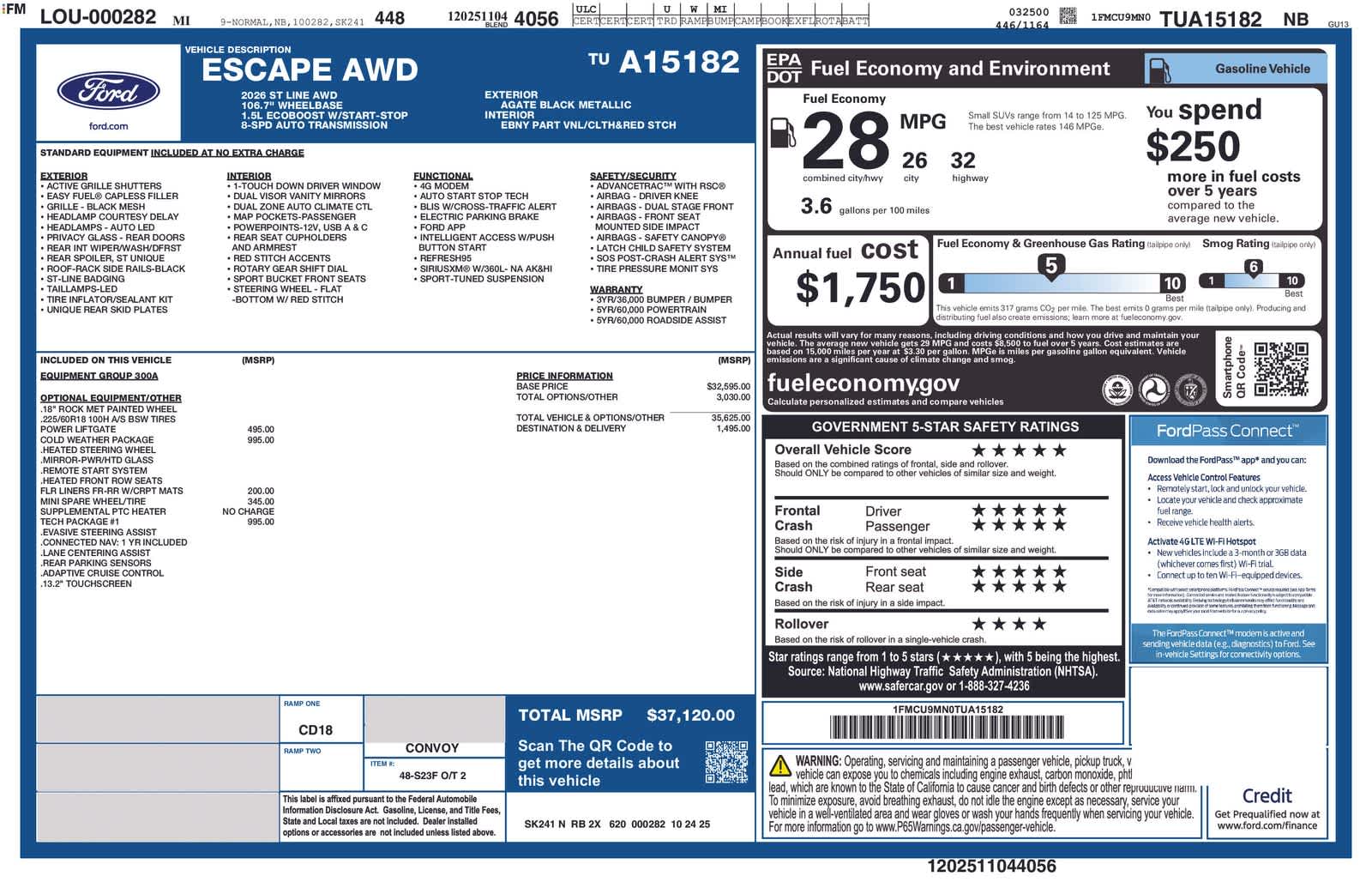 Thumbnail: 2026 Ford Escape - 5