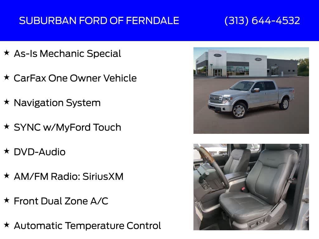 2013 Ford F-150 Platinum 4