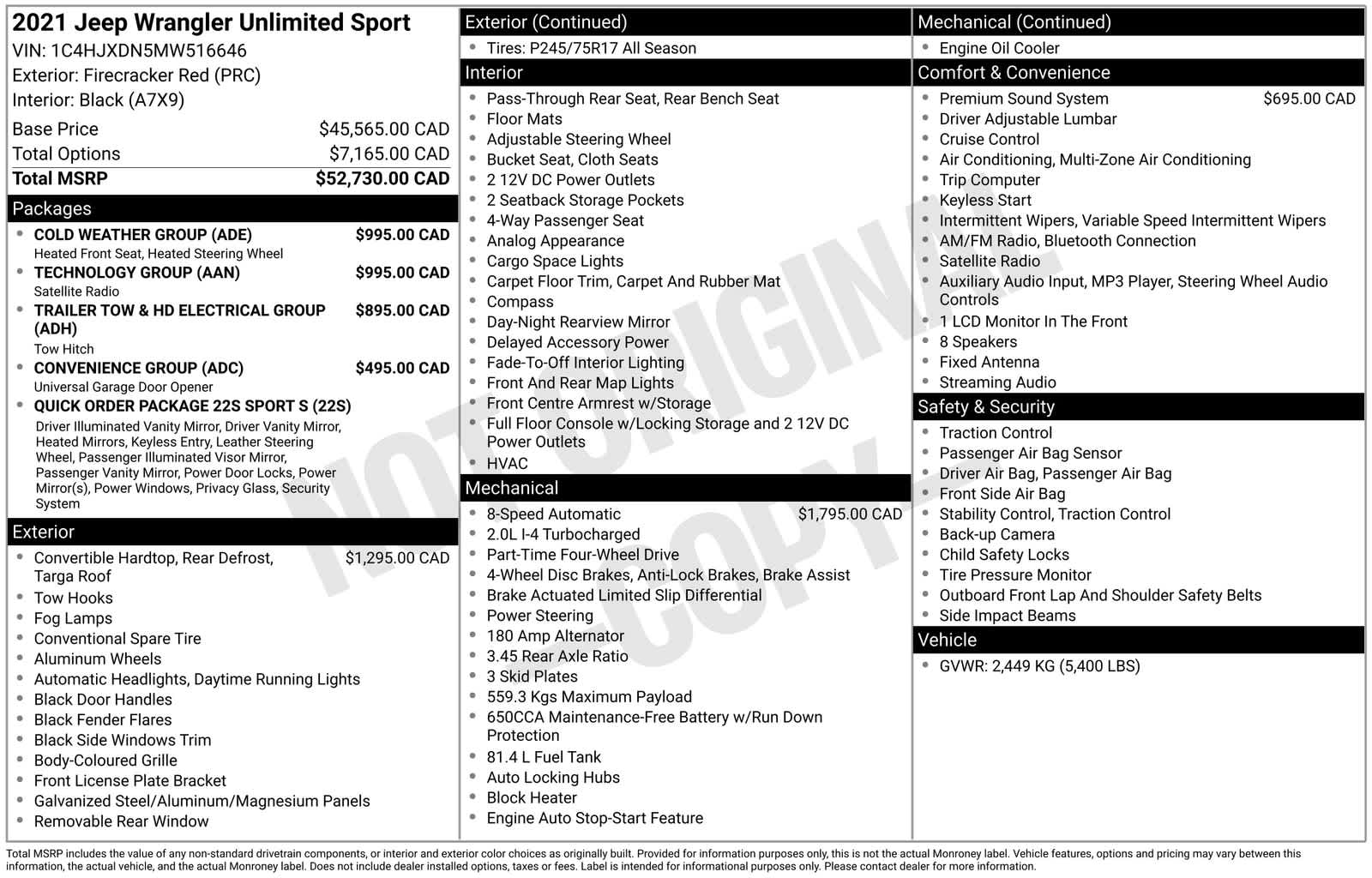 Thumbnail: 2021 Jeep Wrangler - 6