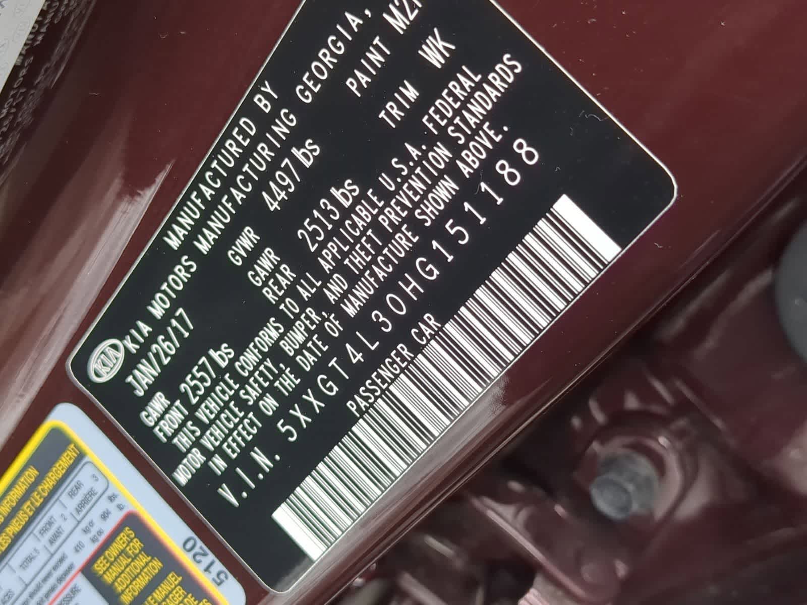 Thumbnail: 2017 Kia Optima - 36