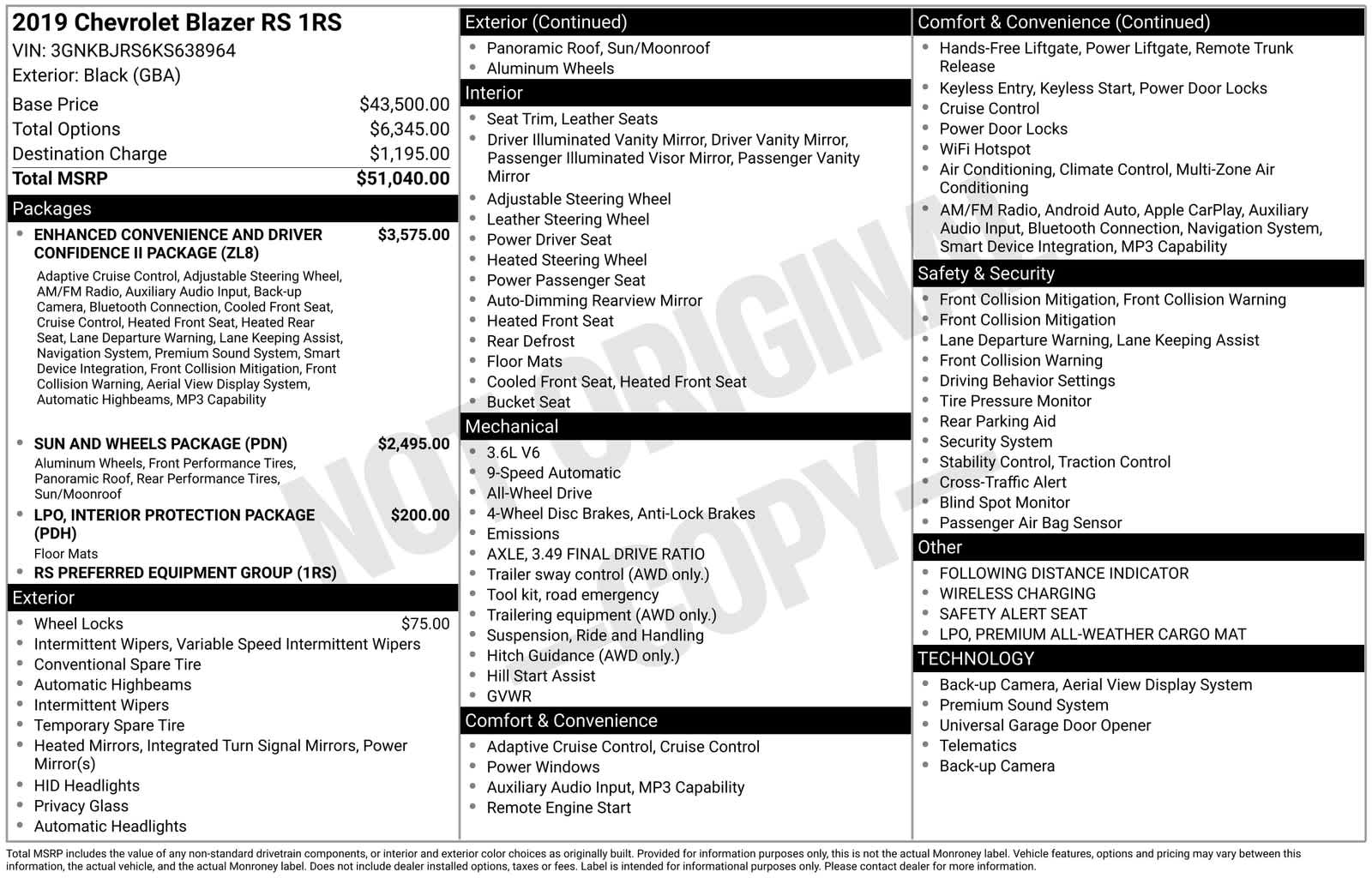 Thumbnail: 2019 Chevrolet Blazer - 6