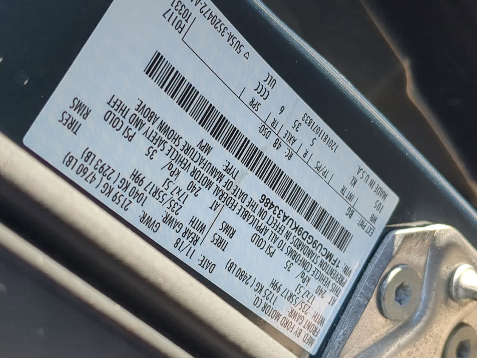 Thumbnail: 2019 Ford Escape - 37