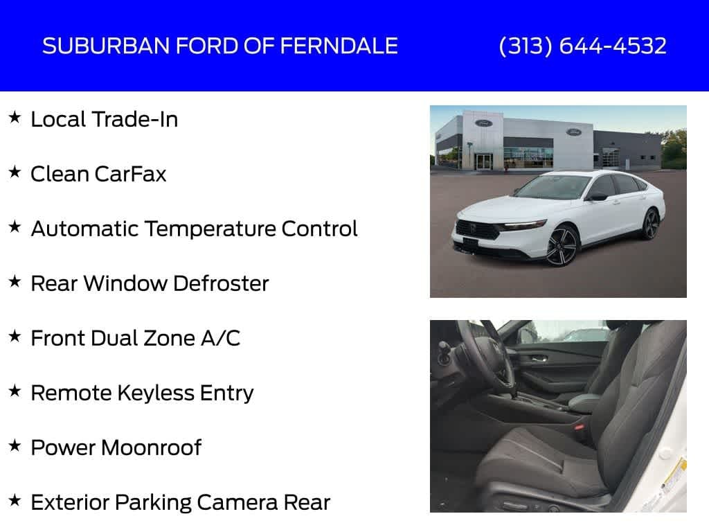 Used 2023 Honda Accord Hybrid Sport Sedan