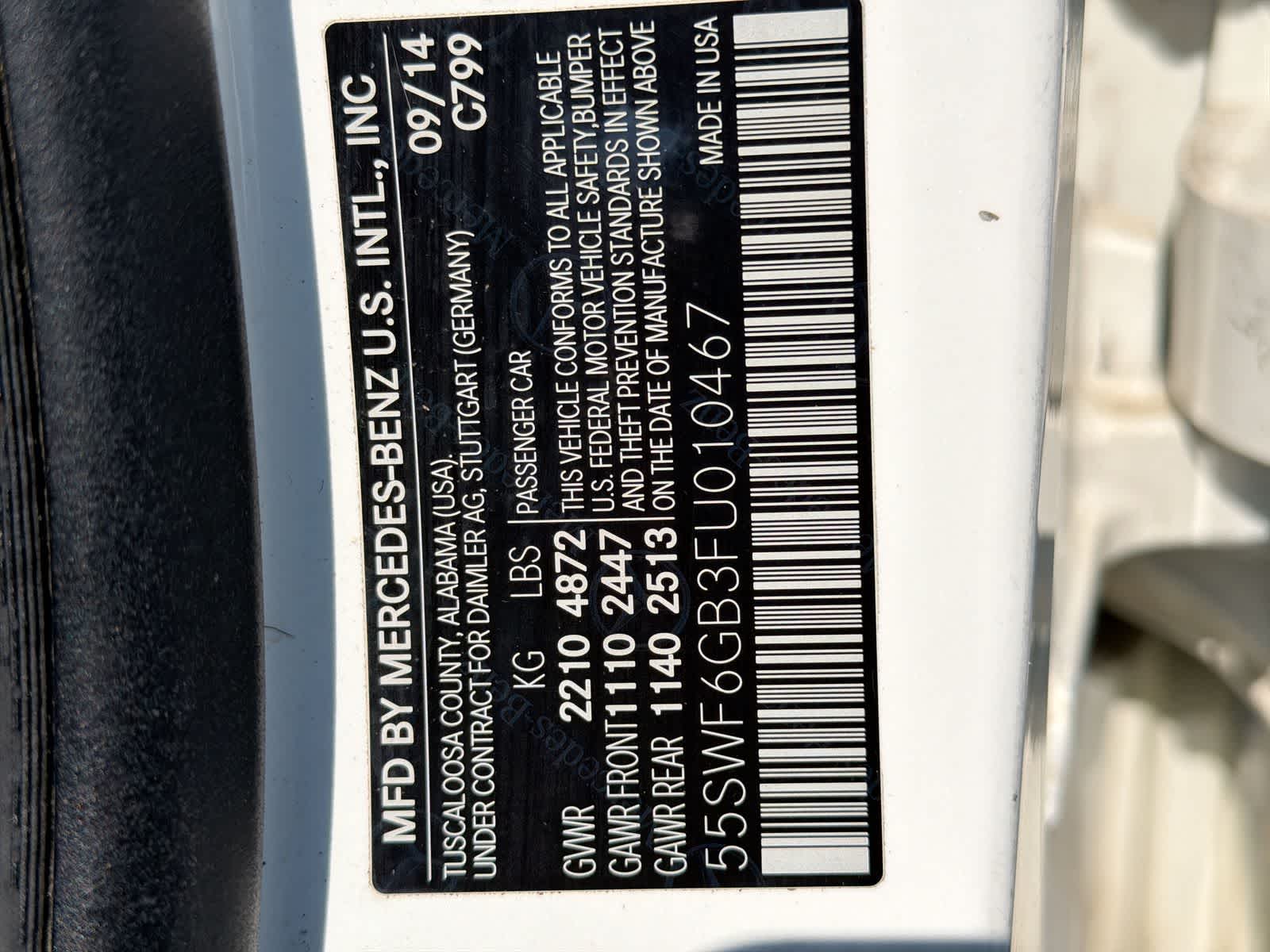 Thumbnail: 2015 Mercedes-Benz C-Class - 40