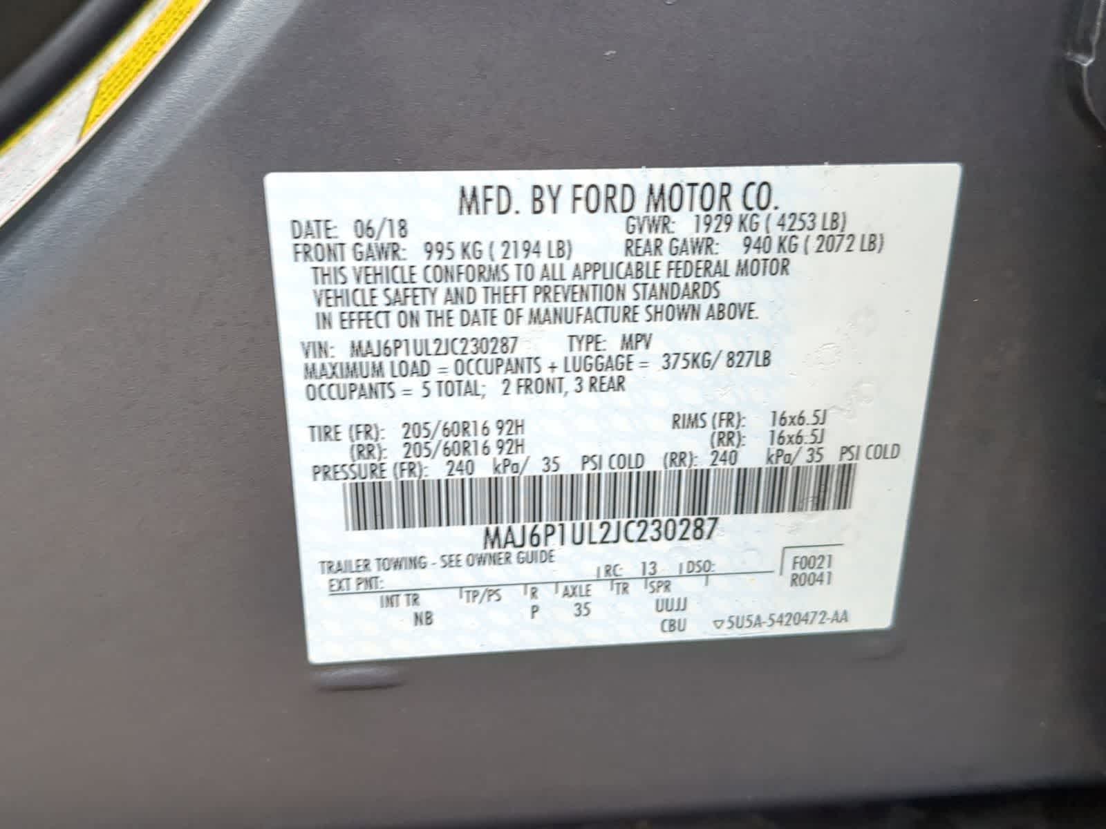 Thumbnail: 2018 Ford EcoSport - 39