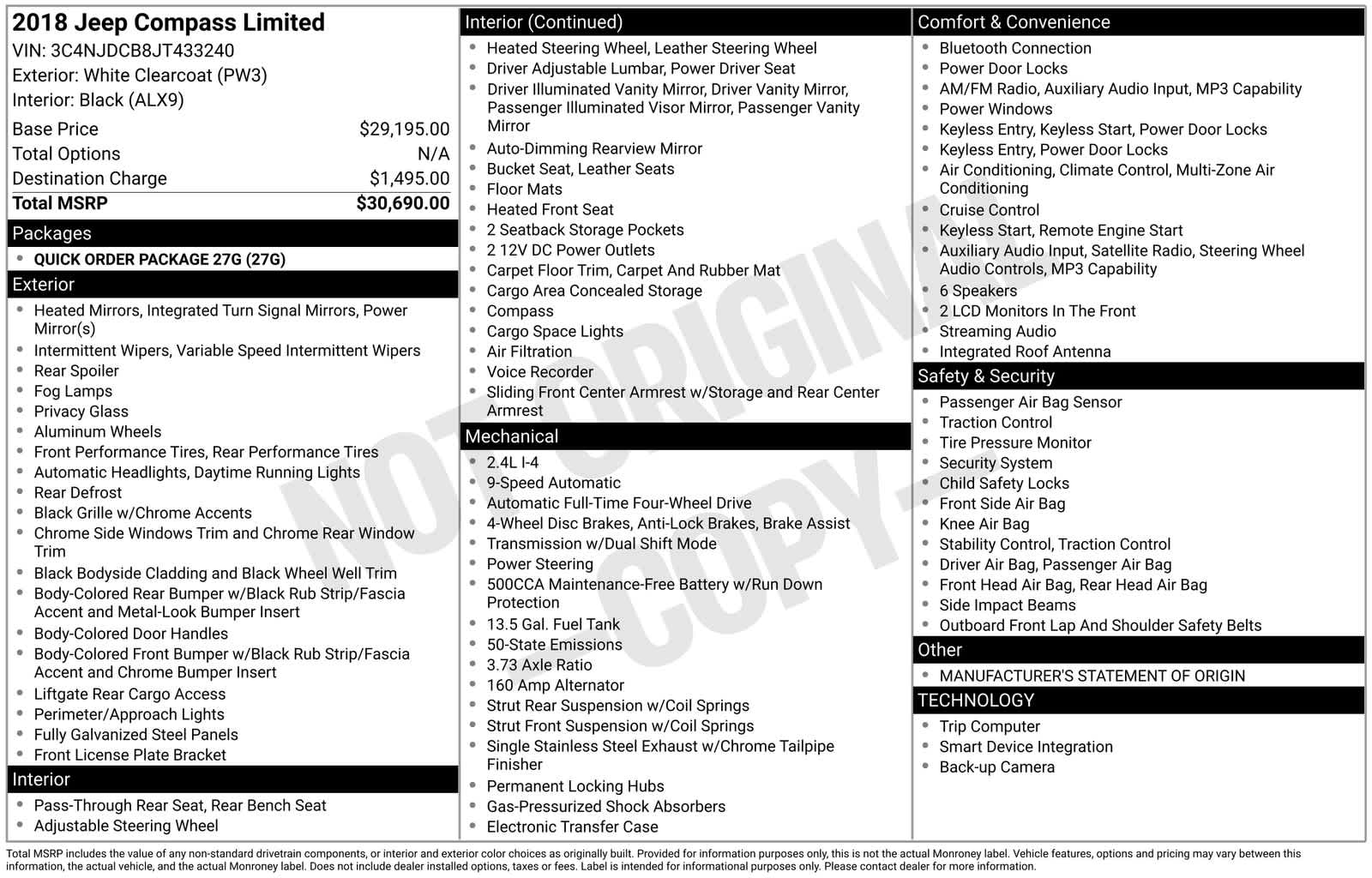 Thumbnail: 2018 Jeep Compass - 6