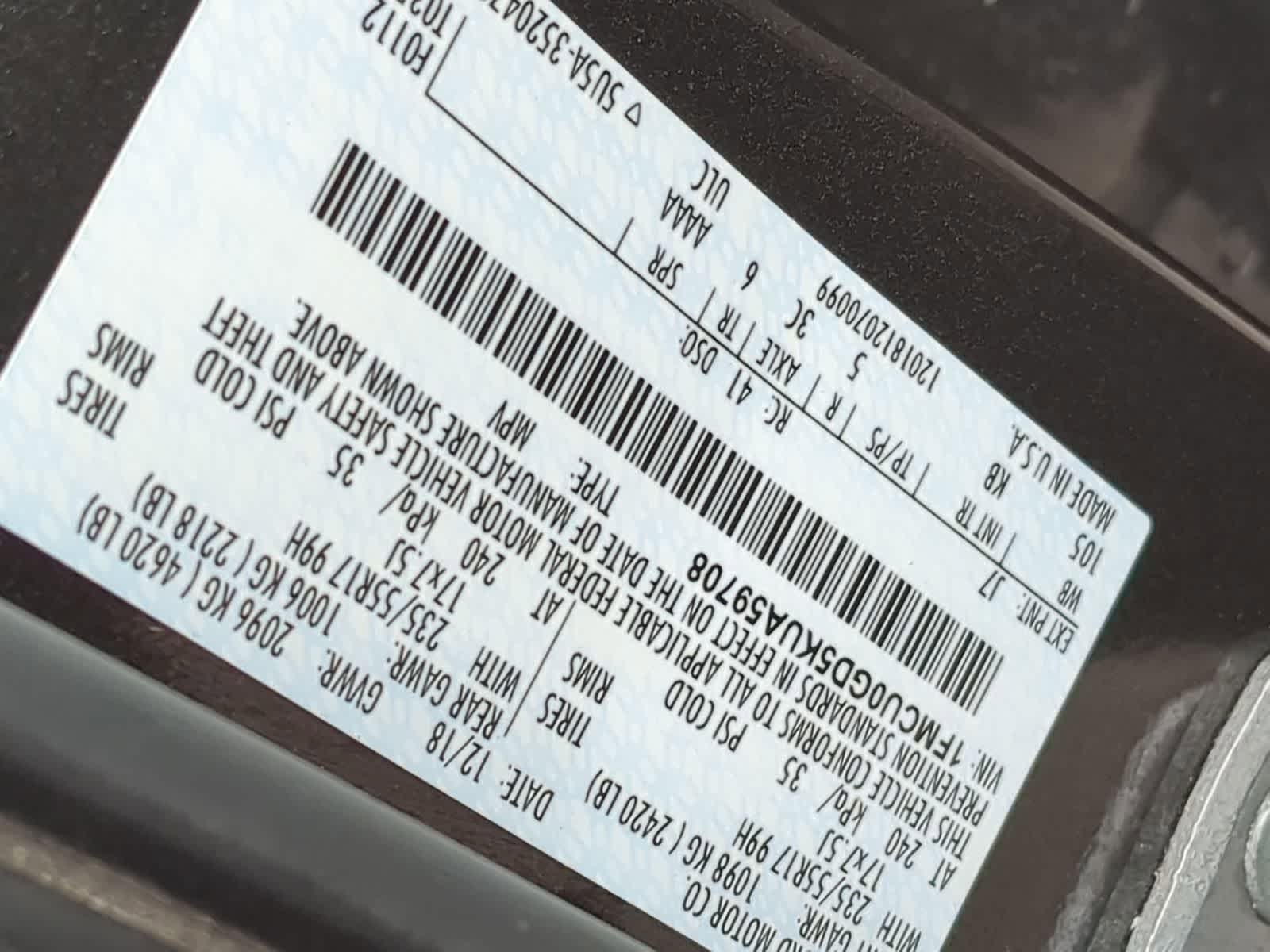 Thumbnail: 2019 Ford Escape - 37