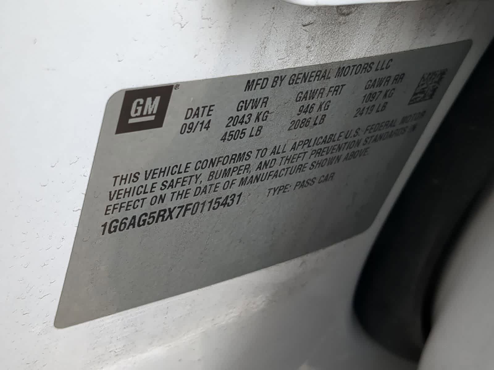 Thumbnail: 2015 Cadillac ATS - 38