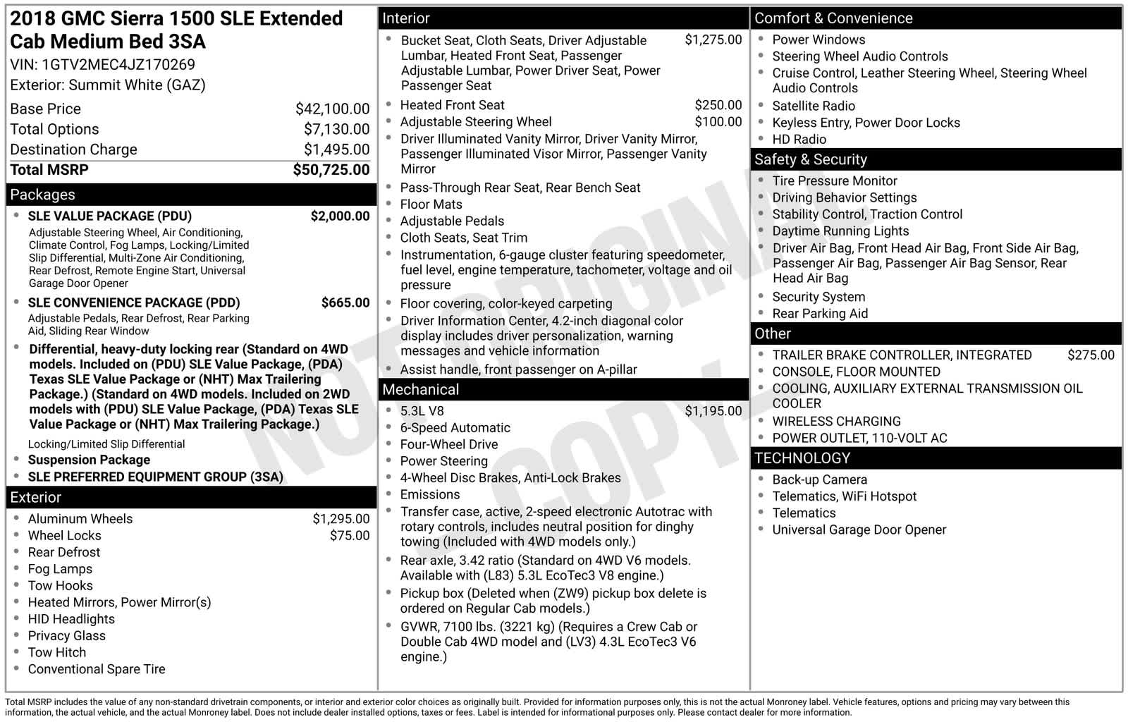 Thumbnail: 2018 GMC Sierra 1500 - 6