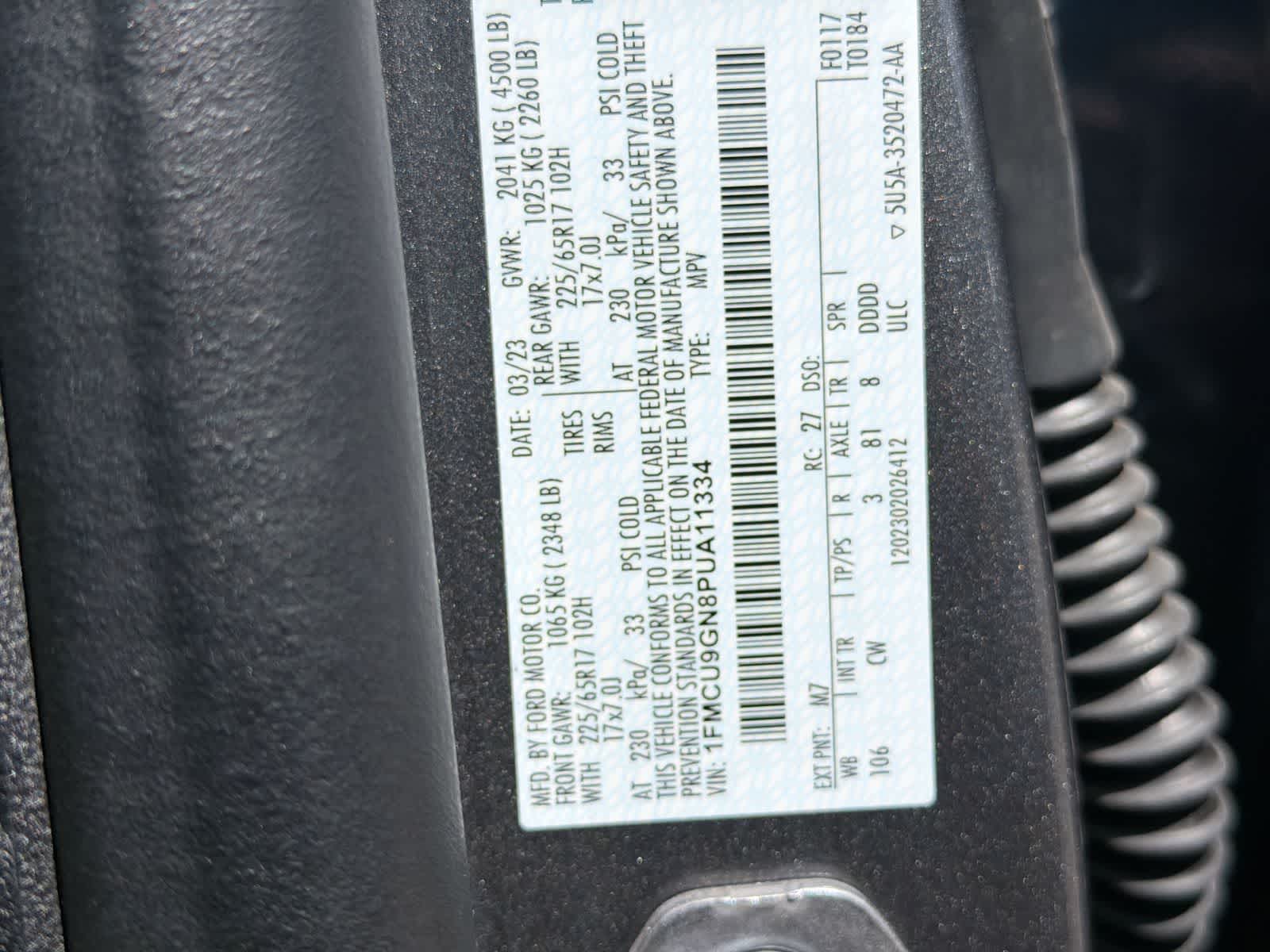 Thumbnail: 2023 Ford Escape - 39