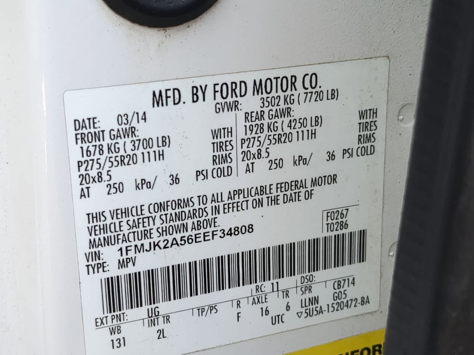 Thumbnail: 2014 Ford Expedition EL - 35