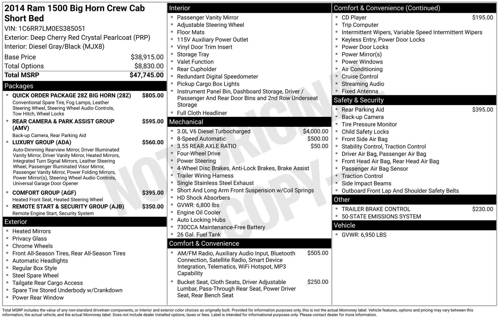 Thumbnail: 2014 RAM 1500 - 6