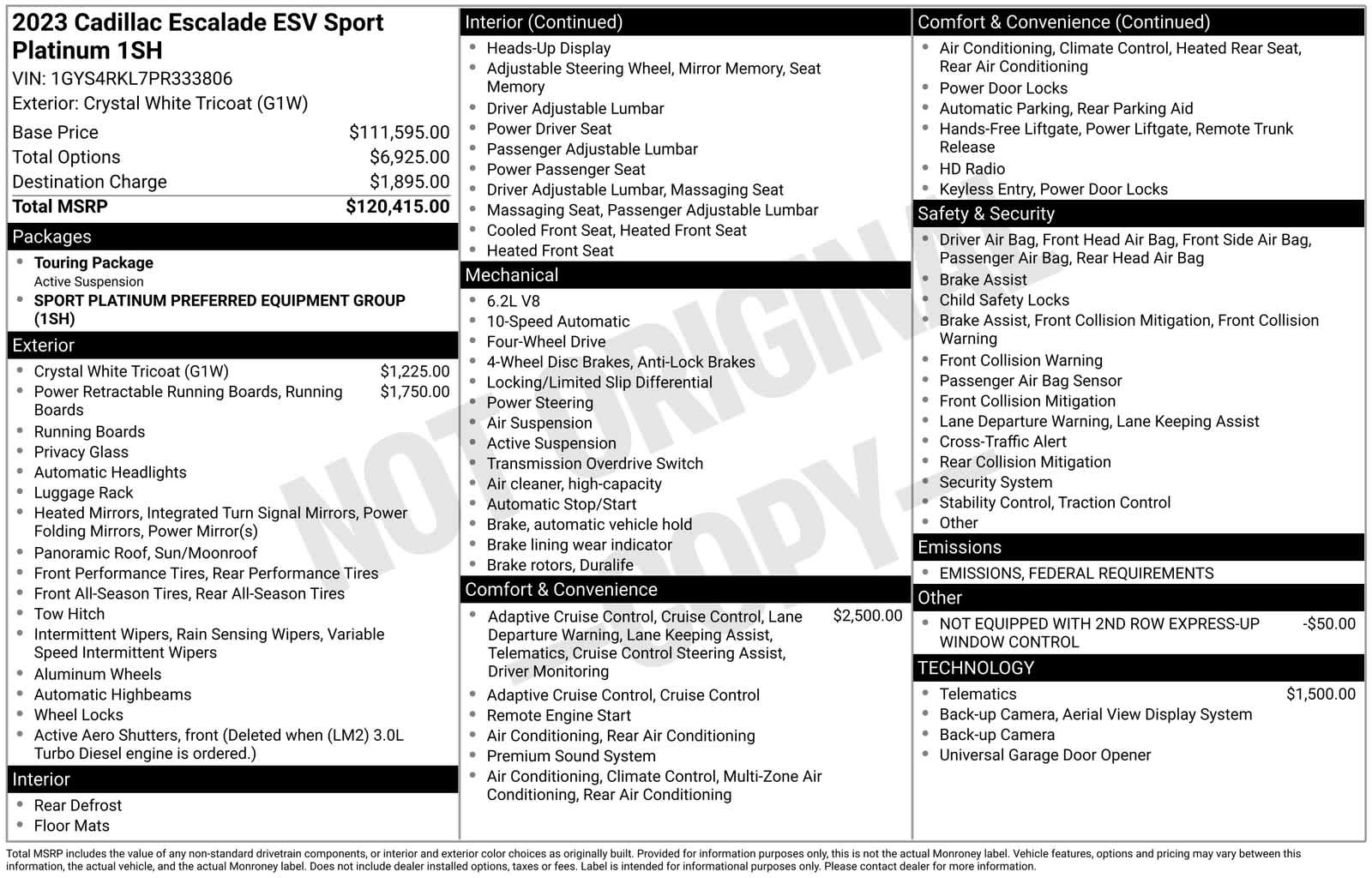 Thumbnail: 2023 Cadillac Escalade - 5