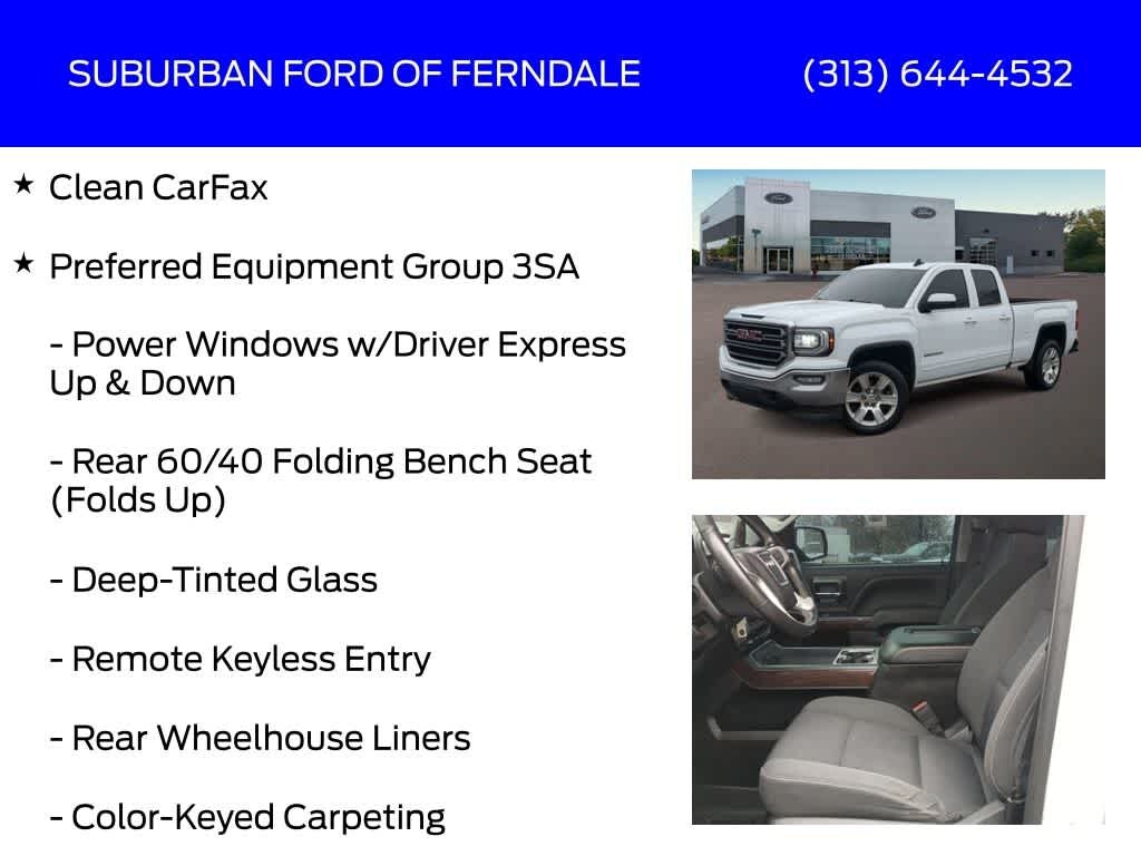 Used 2018 GMC Sierra 1500 SLE Truck