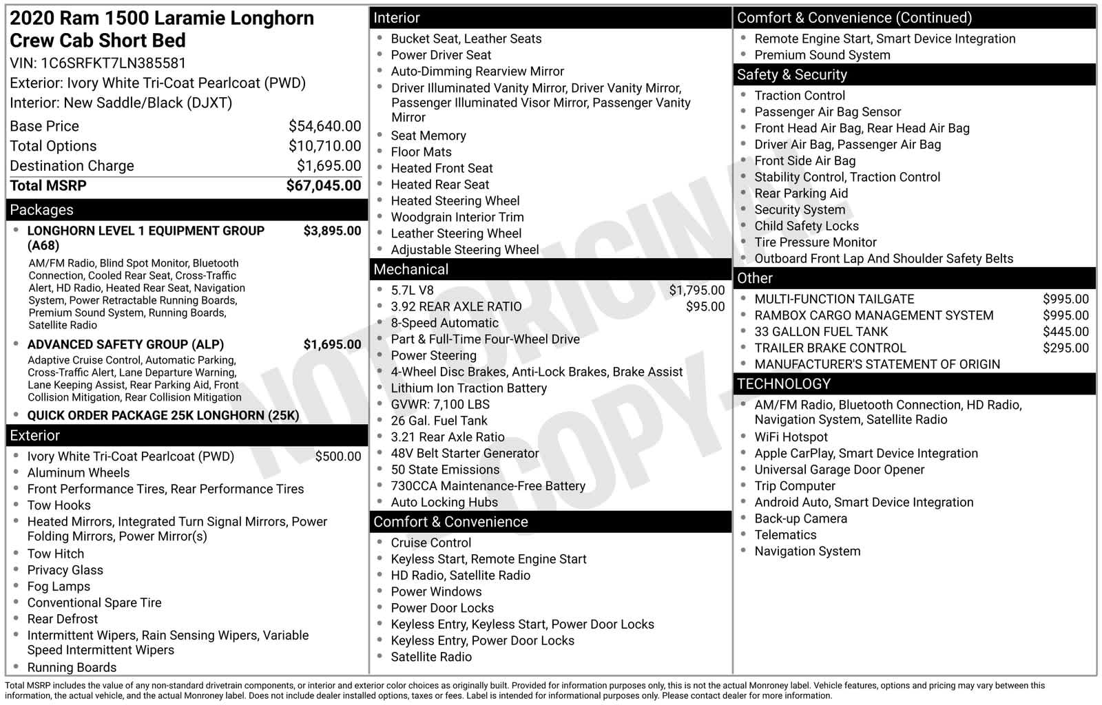 Thumbnail: 2020 RAM 1500 - 5