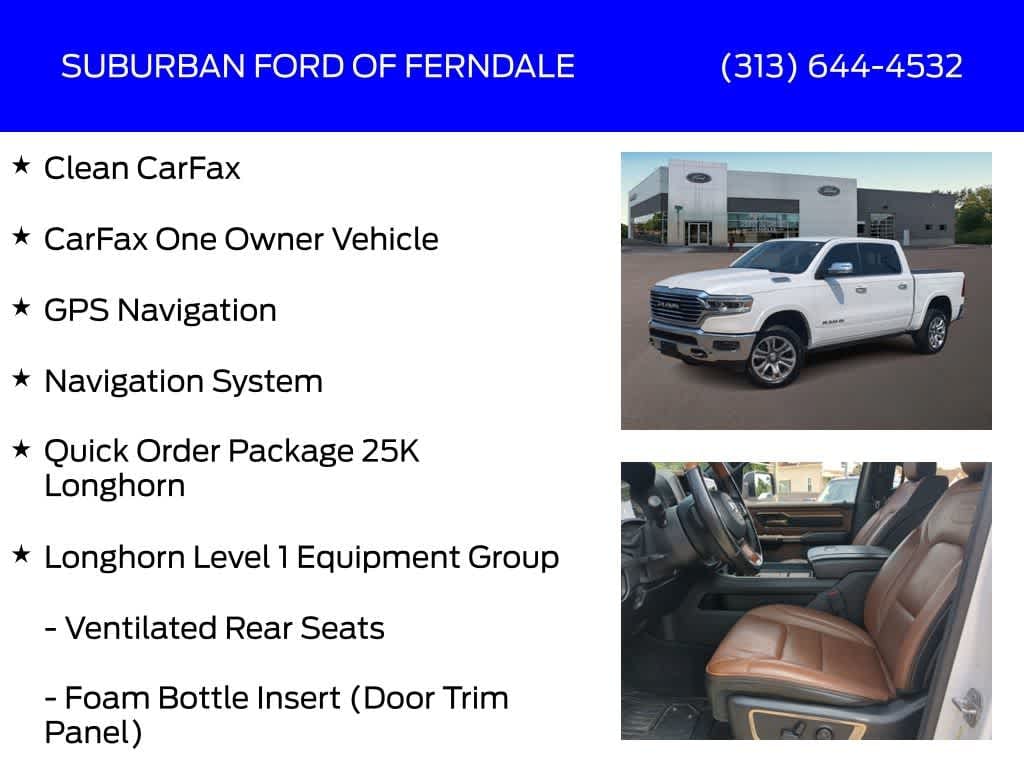 Used 2020 Ram 1500 Longhorn Truck